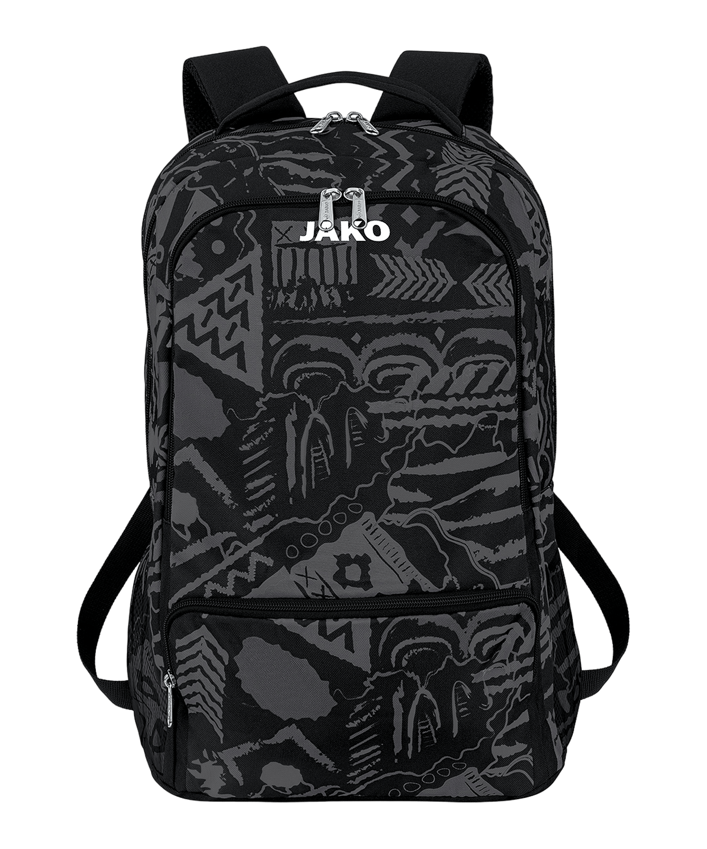 JAKO Tropicana Rucksack Schwarz Grau F801 - schwarz