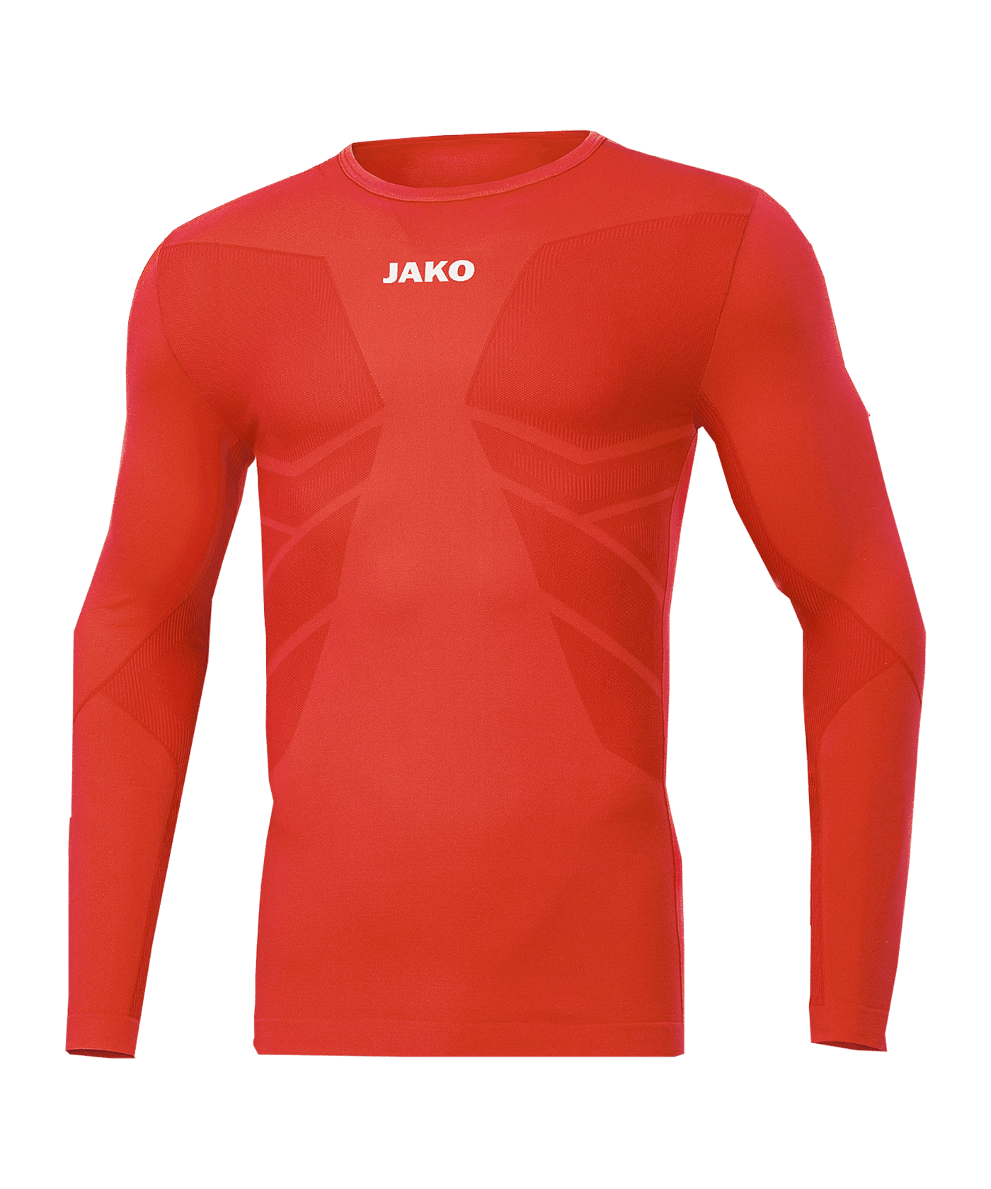 JAKO Comfort 2.0 langarm Orange F18 - orange