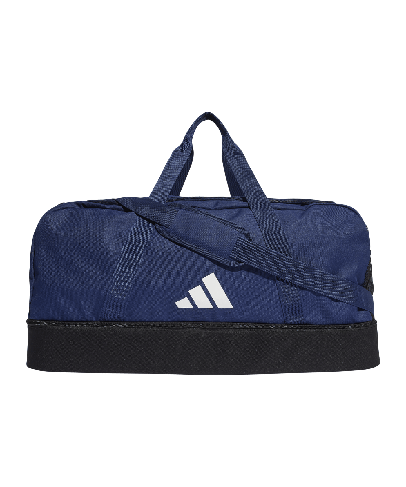 adidas Tiro League Duffel Bag Gr. L Blau Weiss - dunkelblau