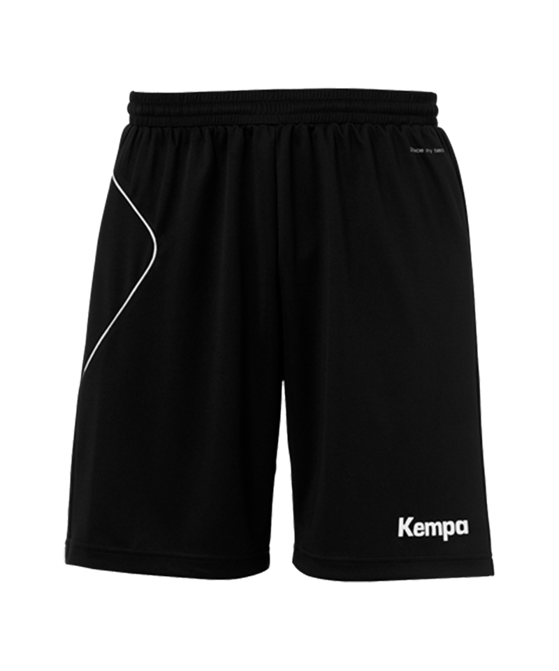 Kempa Curve Short Hose kurz Schwarz Weiss F04 - schwarz