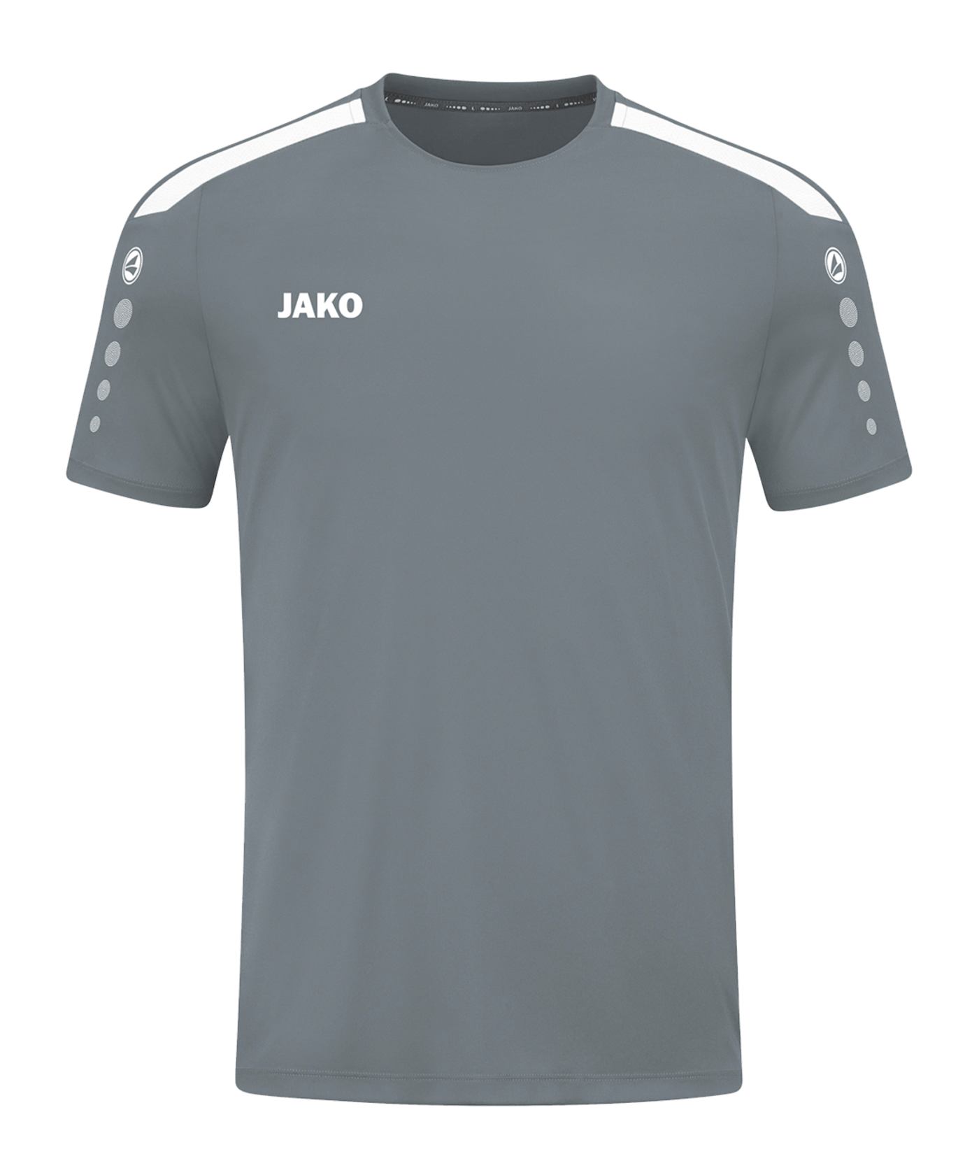 JAKO Power Trikot Kids Grau Weiss F840 | - grau