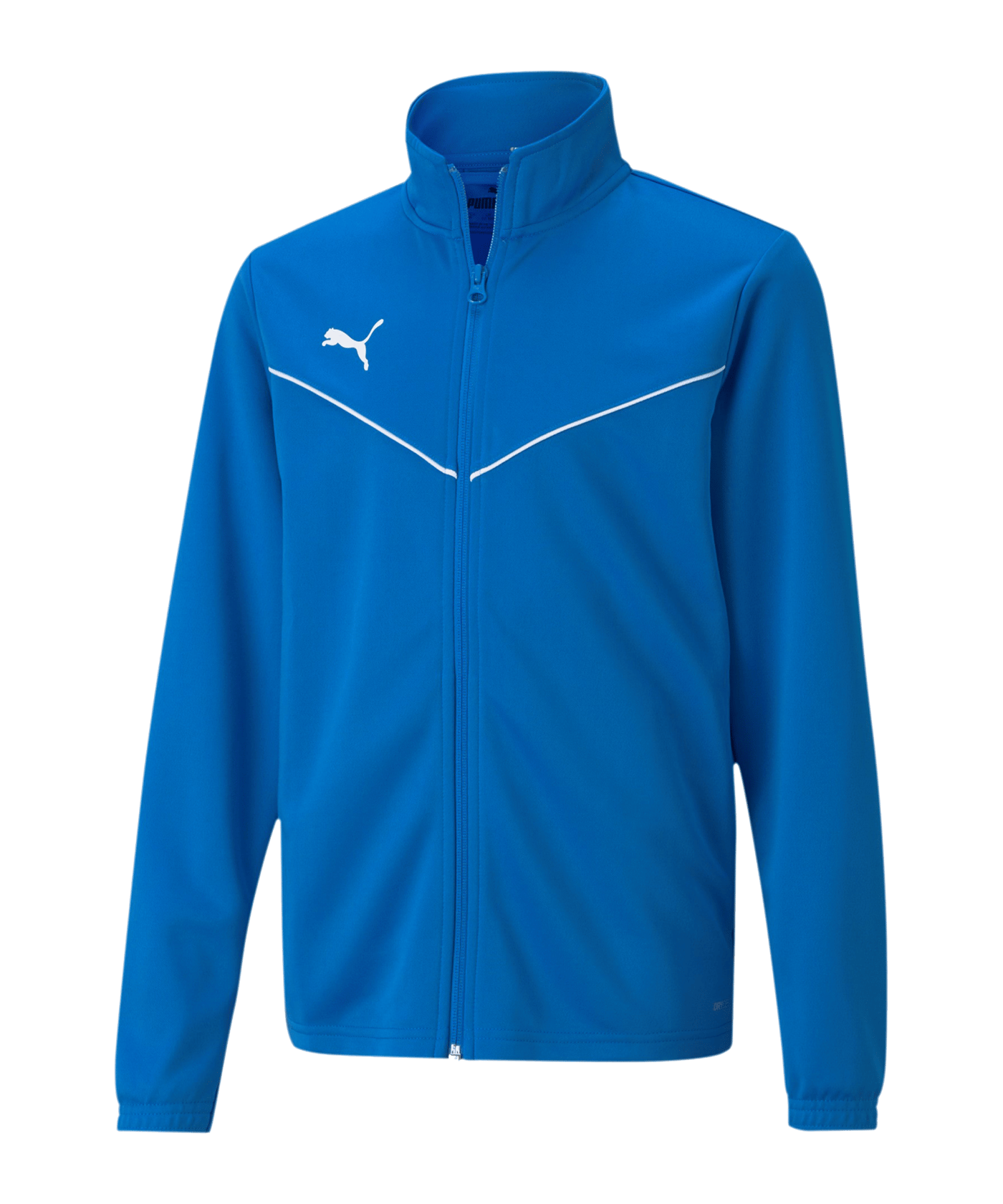 PUMA teamRISE Poly Trainingsjacke Kids Blau F02 - blau
