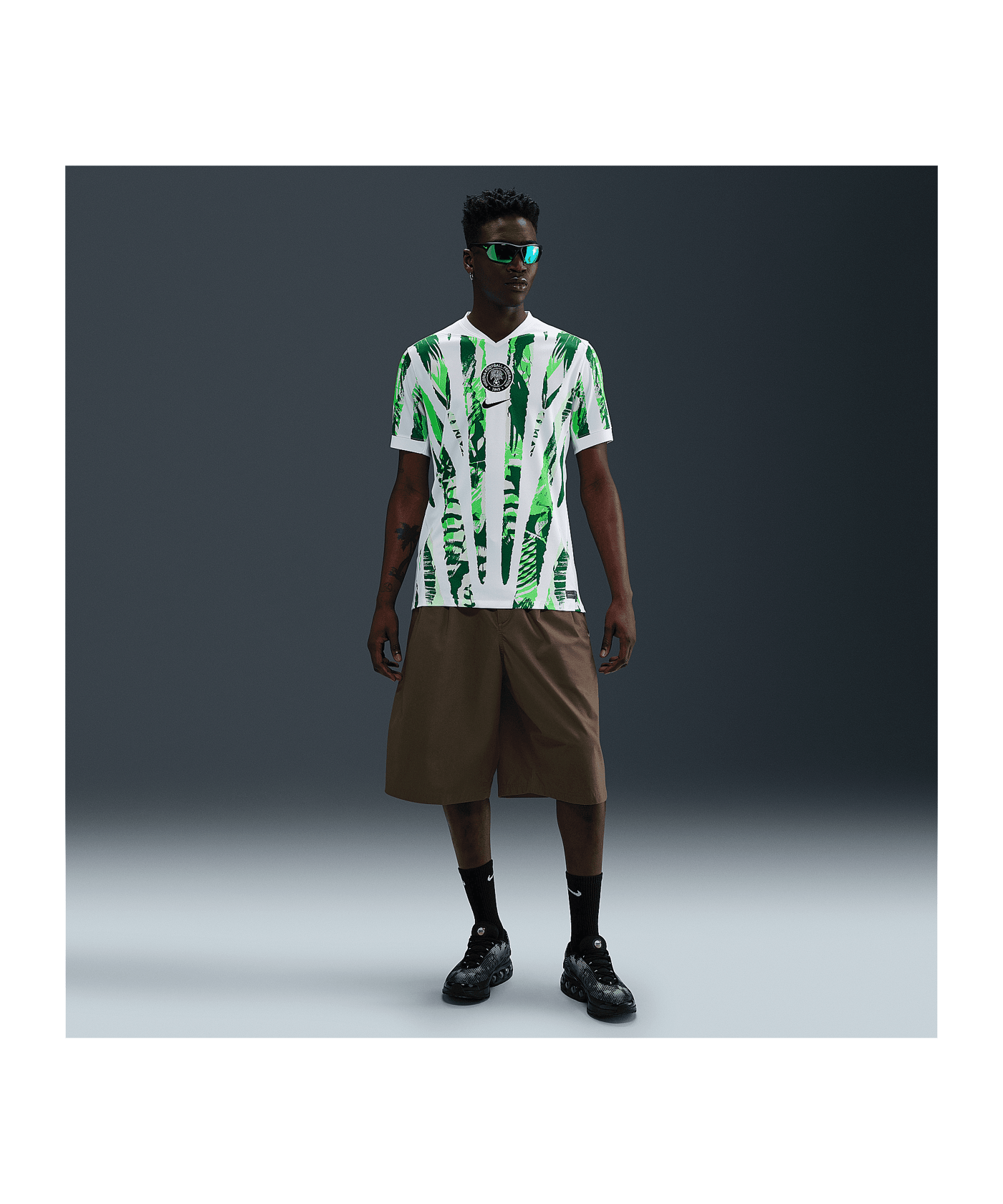 Nike Nigeria Trikot Away 2025/2026 Weiß F100 - weiss