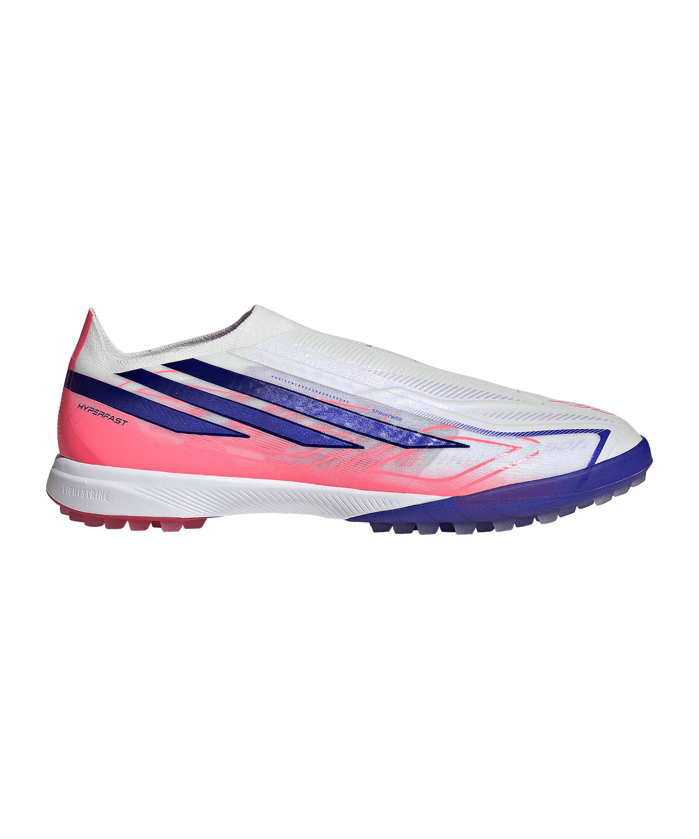 adidas F50 Hyperfast Pro Laceless TF Weiß - weiss