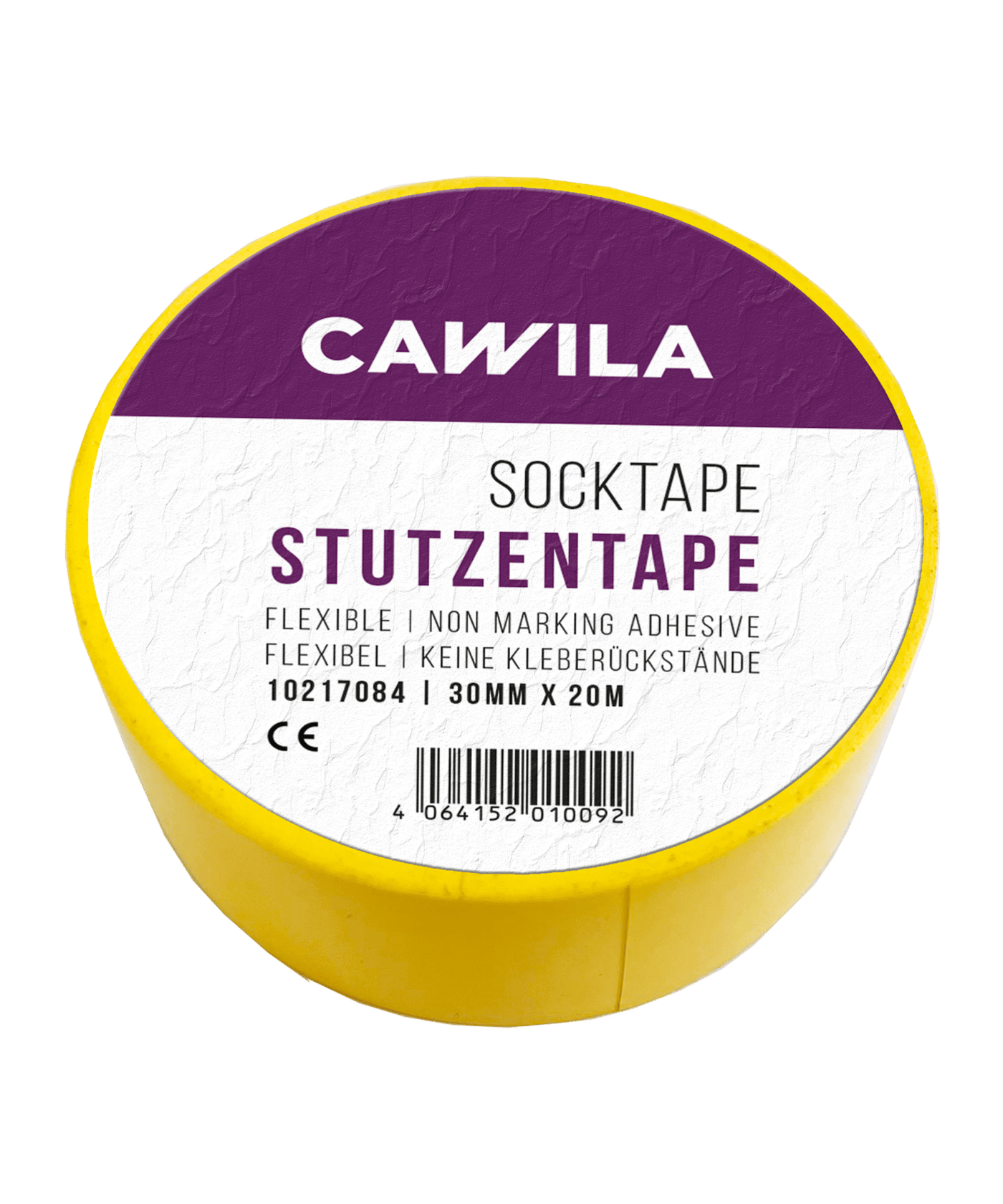 Cawila Stutzentape 3,0cmx20m Gelb - gelb