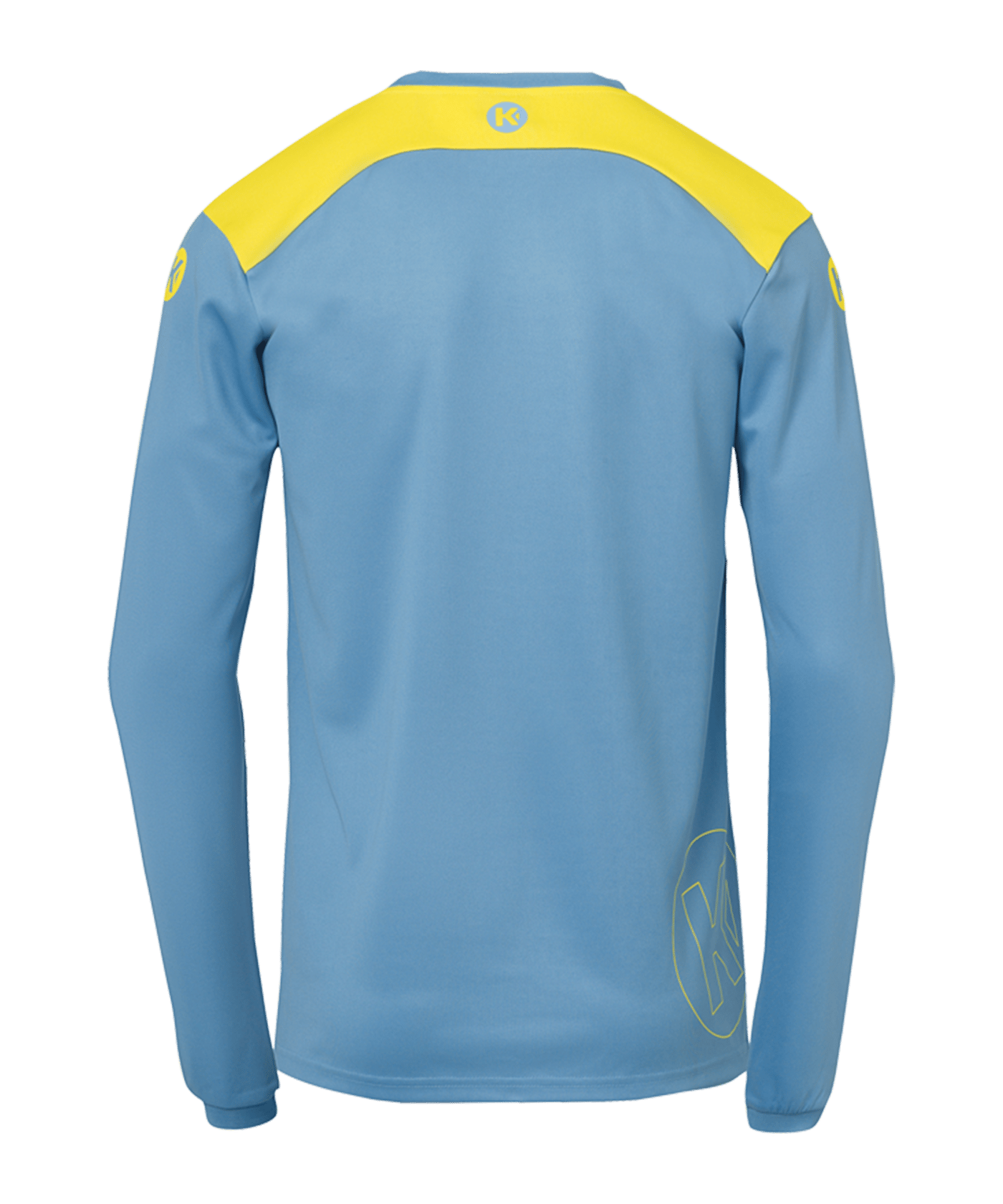 Kempa Emotion 2.0 T-Shirt langarm | Blau Gelb F14 - blau