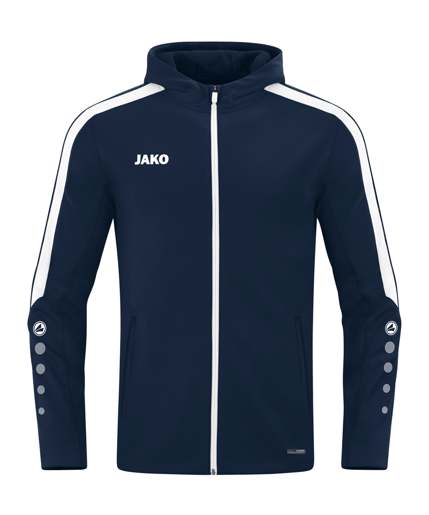 JAKO Power Kapuzenjacke Blau F900 - blau