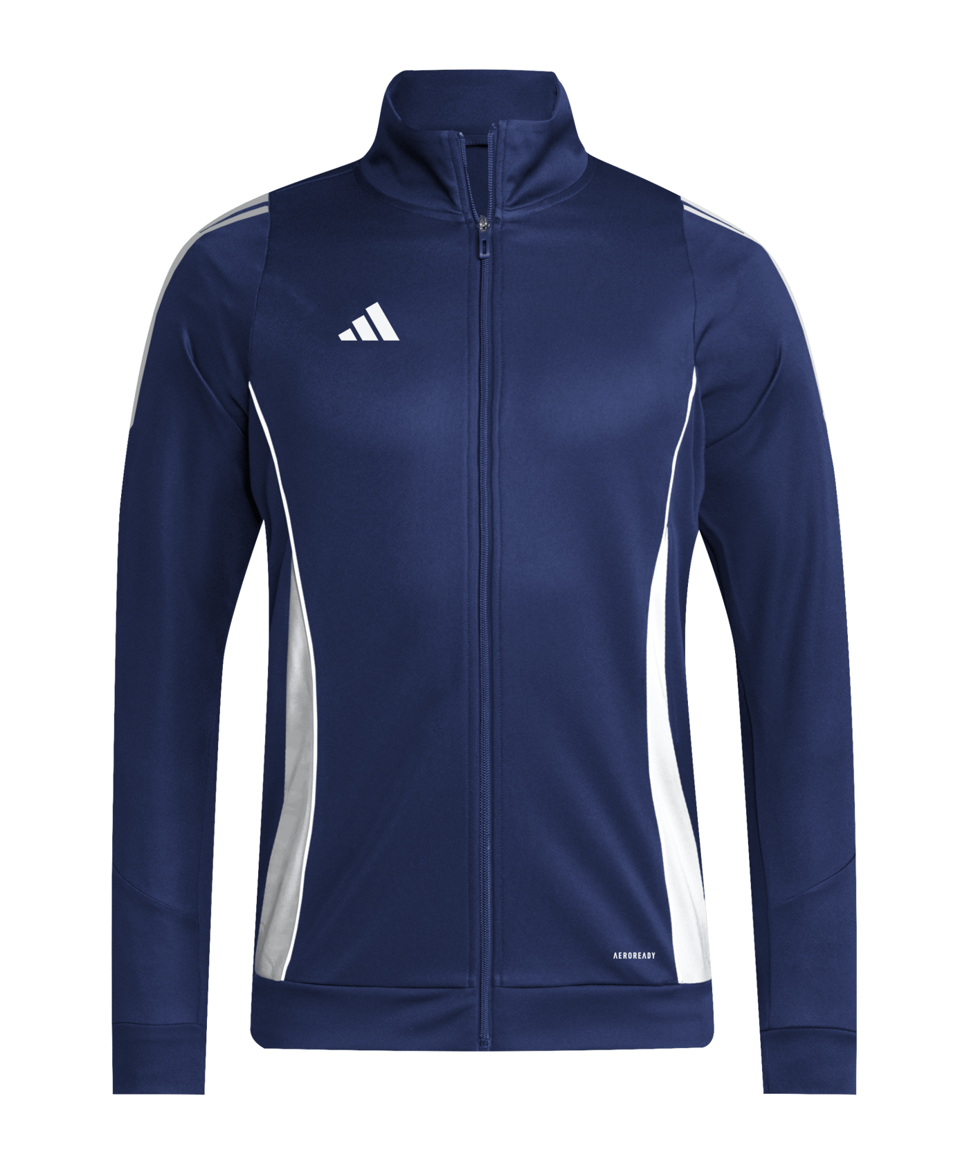 adidas Tiro 24 Trainingsjacke Blau Weiss - blau