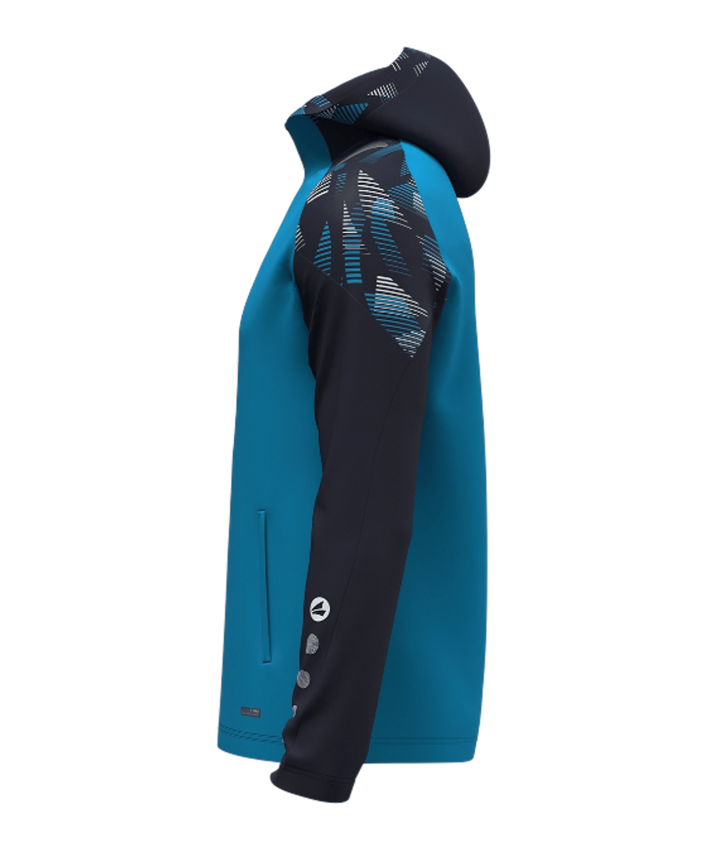 JAKO Sonic Kapuzenjacke Blau F276 - blau