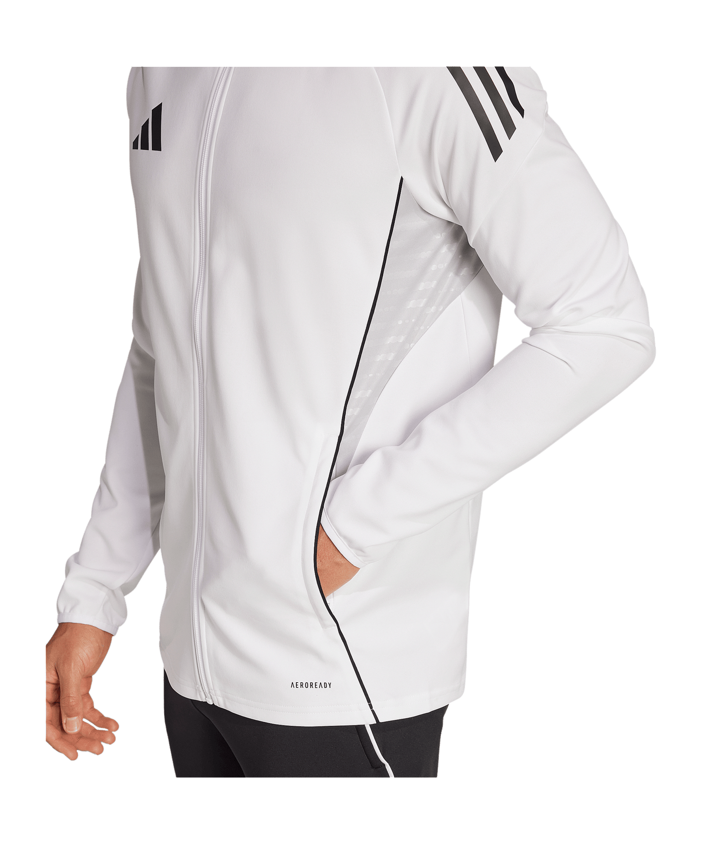 adidas Tiro 25 Competition Trainingsjacke Weiß - weiss
