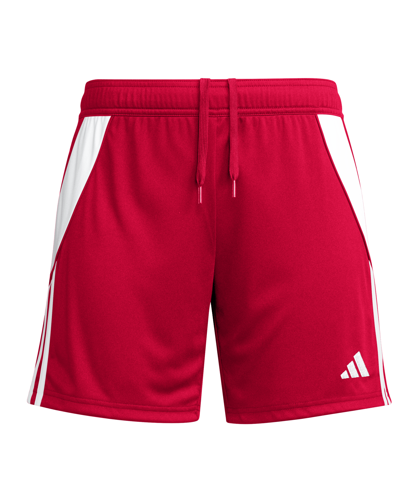 adidas Tiro 24 Short Damen Rot Weiss - rot