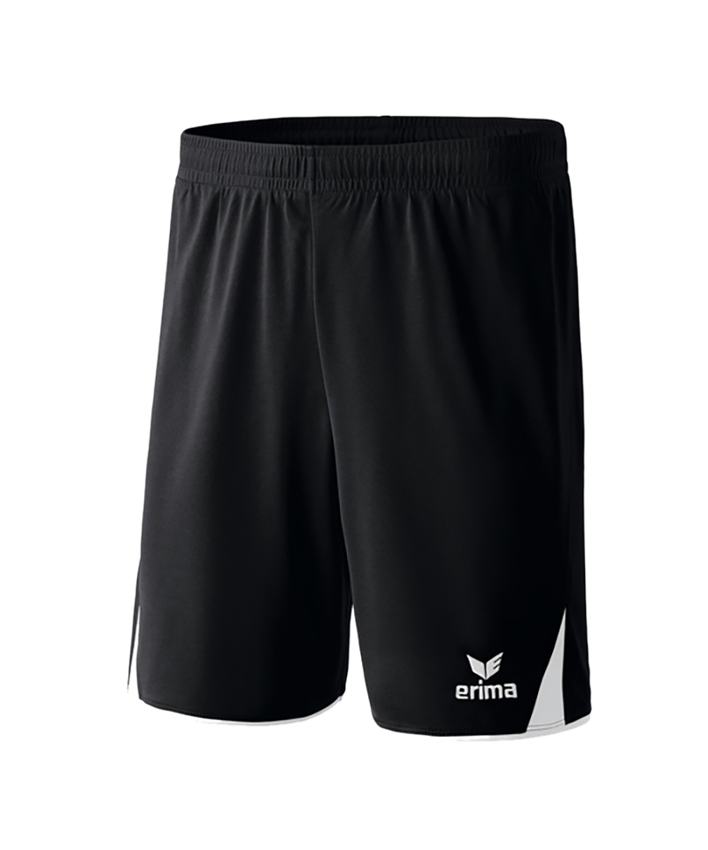 Erima 5-Cubes Short Kids Schwarz Weiss - schwarz