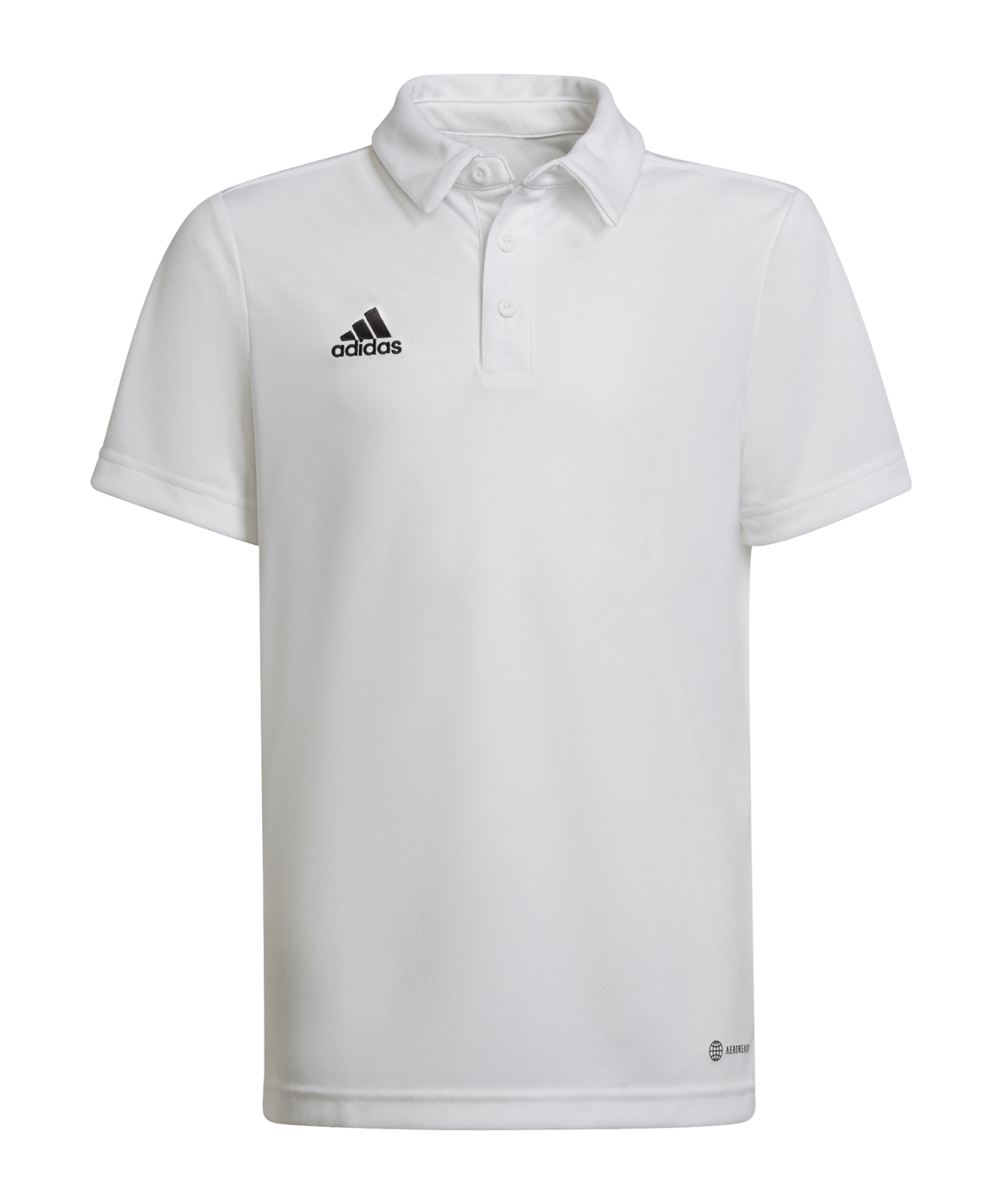 adidas Entrada 22 Poloshirt Kids Weiss - weiss