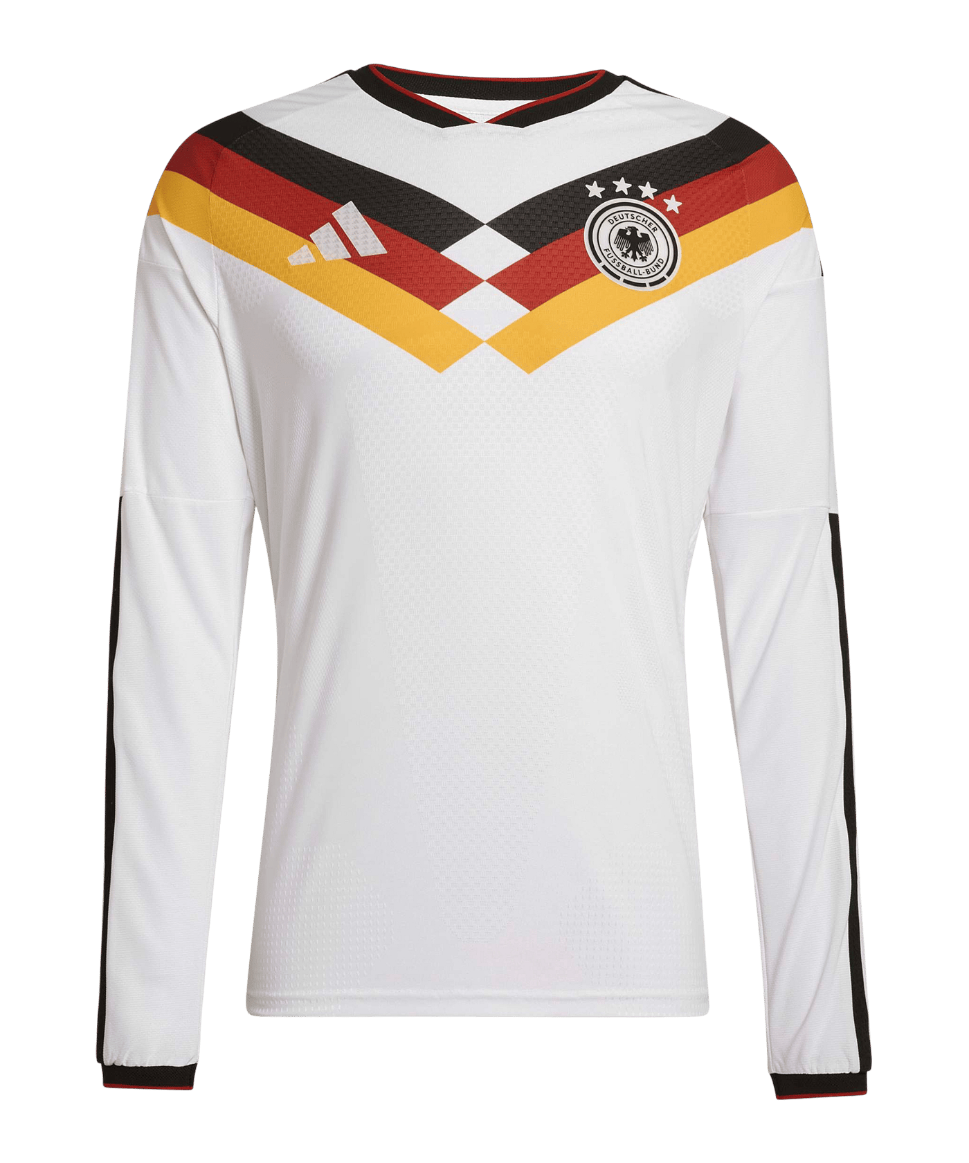 adidas DFB Deutschland Authentic Trikot Langarm |  Home WM 2026 Weiß - weiss