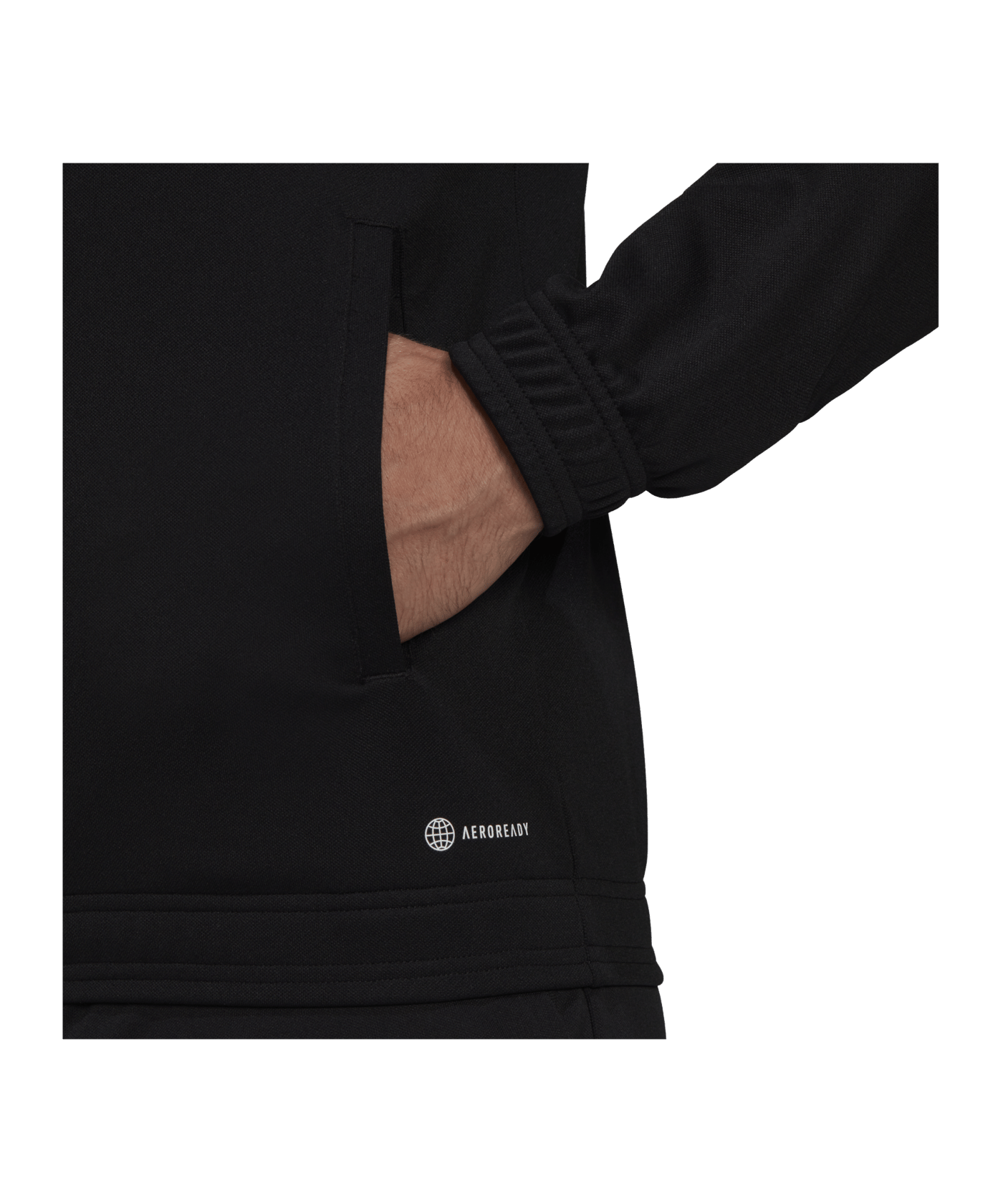 adidas Entrada 22 TK Trainingsjacke Schwarz - schwarz