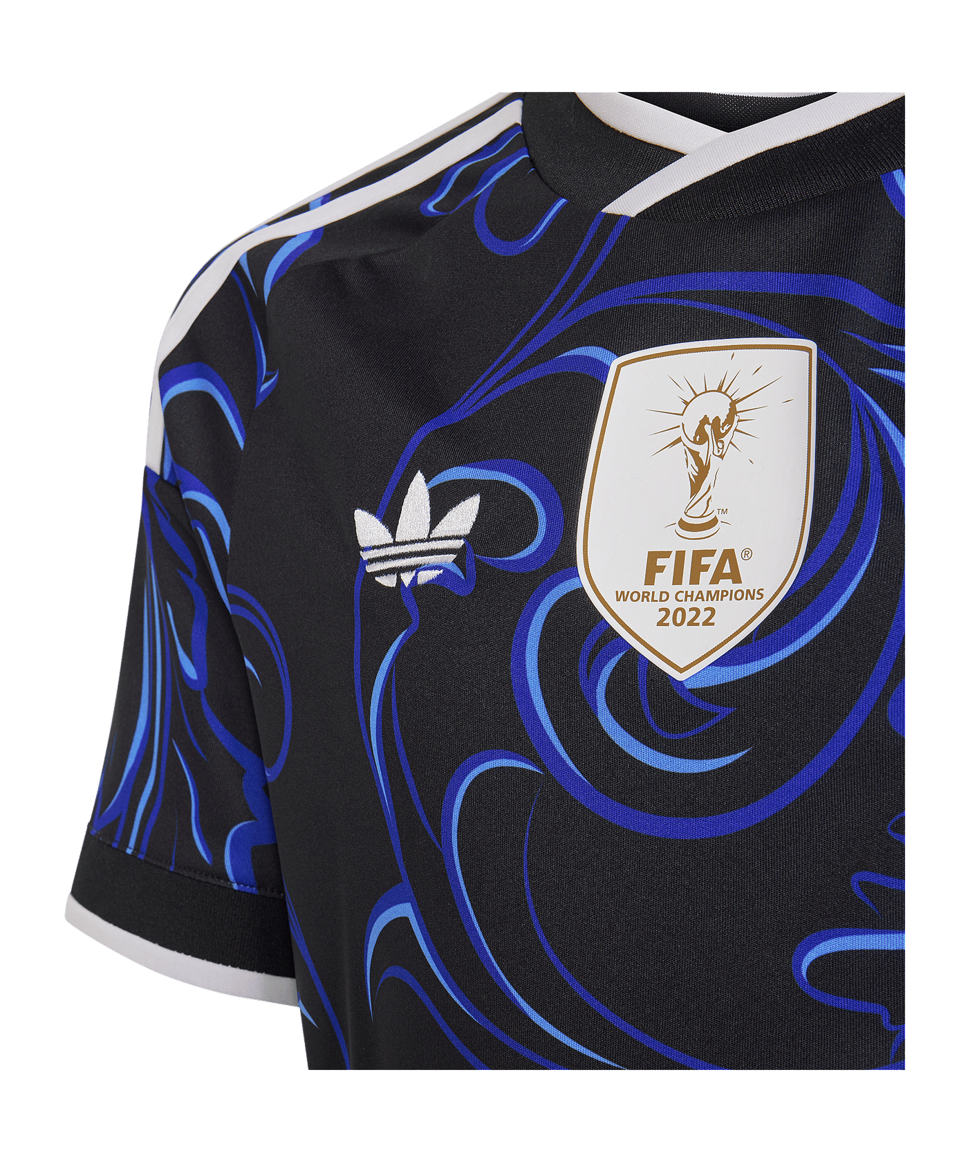adidas AFA Argentinien Trikot Away WM 2026 Kids Schwarz - schwarz