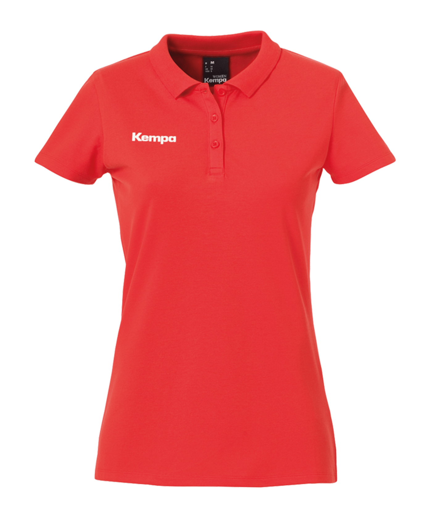 Kempa Polo T-Shirt Damen Rot F02 - rot