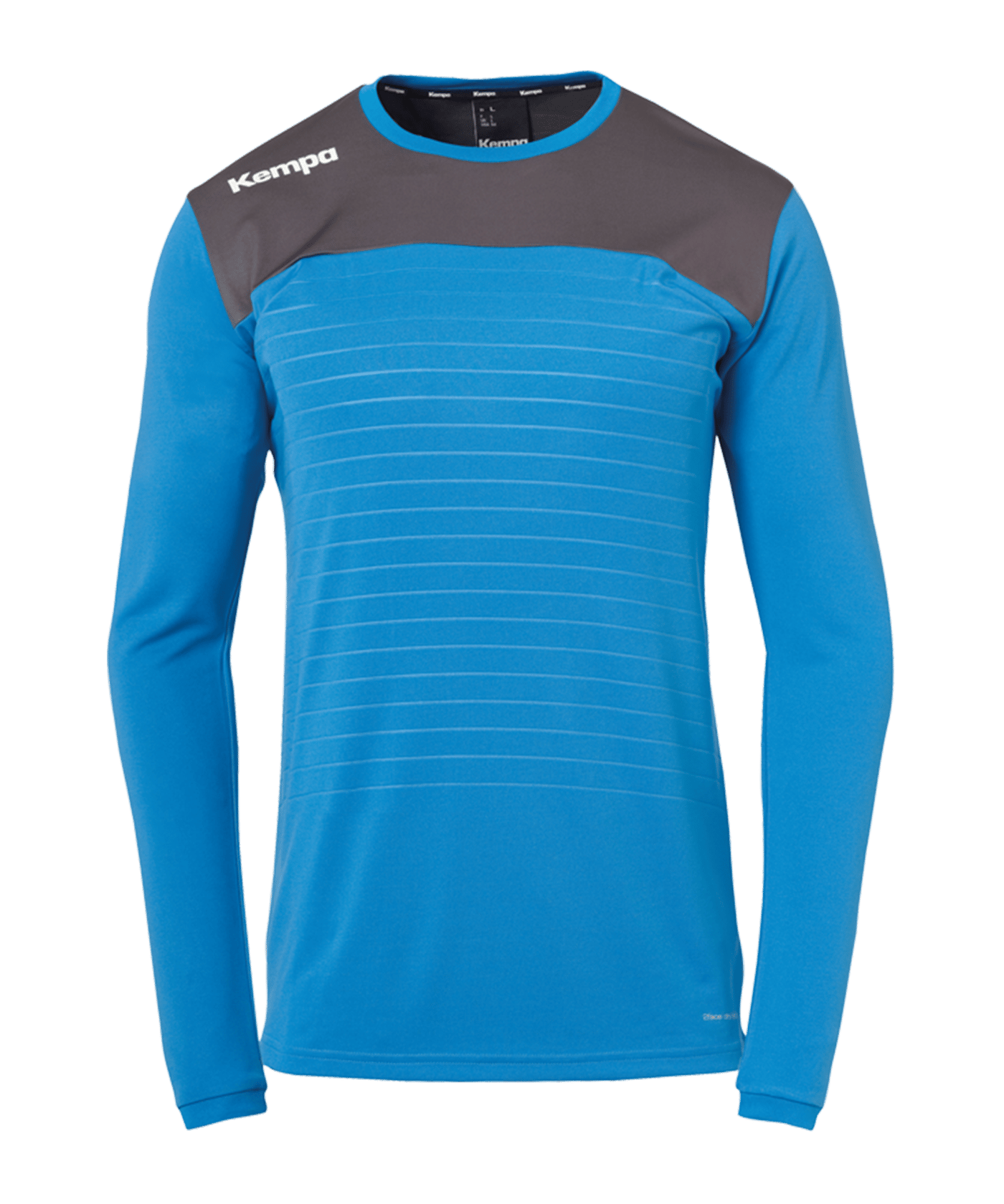 Kempa Emotion 2.0 T-Shirt langarm | Blau Grau F02 - blau