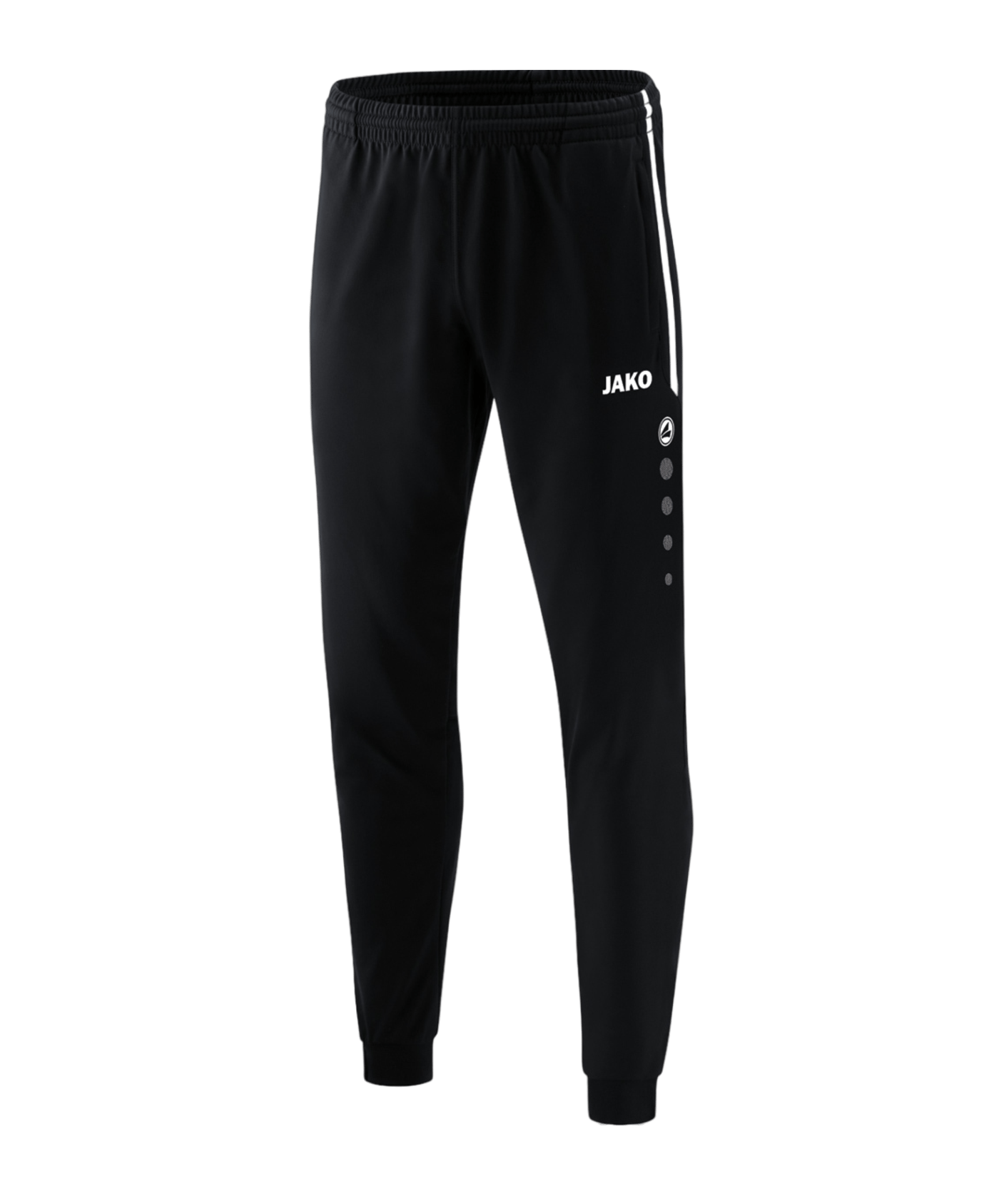 JAKO Competition 2.0 Polyesterhose Schwarz F08 - schwarz