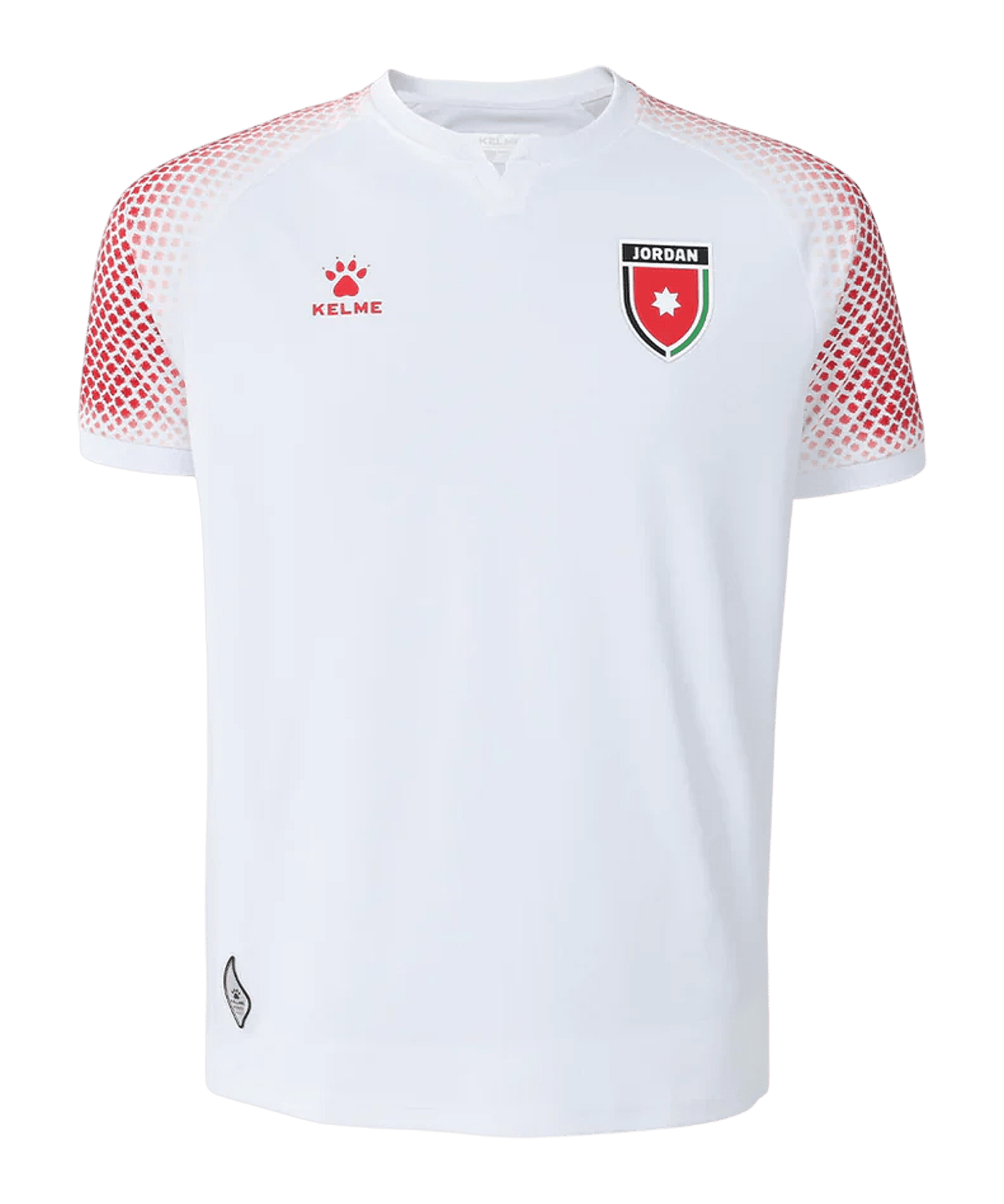 Kelme JFA Jordanien Trikot Home WM 2026 Weiß - weiss