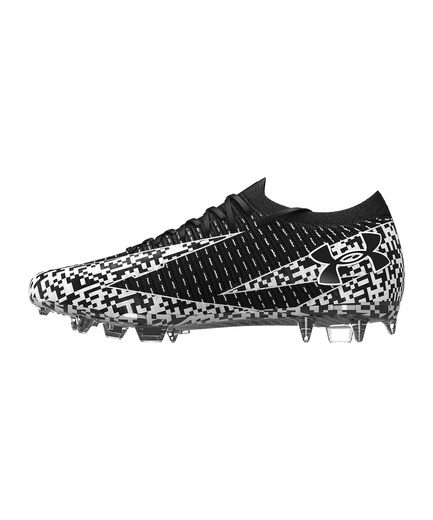 Under Armour Shadow Elite 3 FG QR Code Schwarz F006 - schwarz
