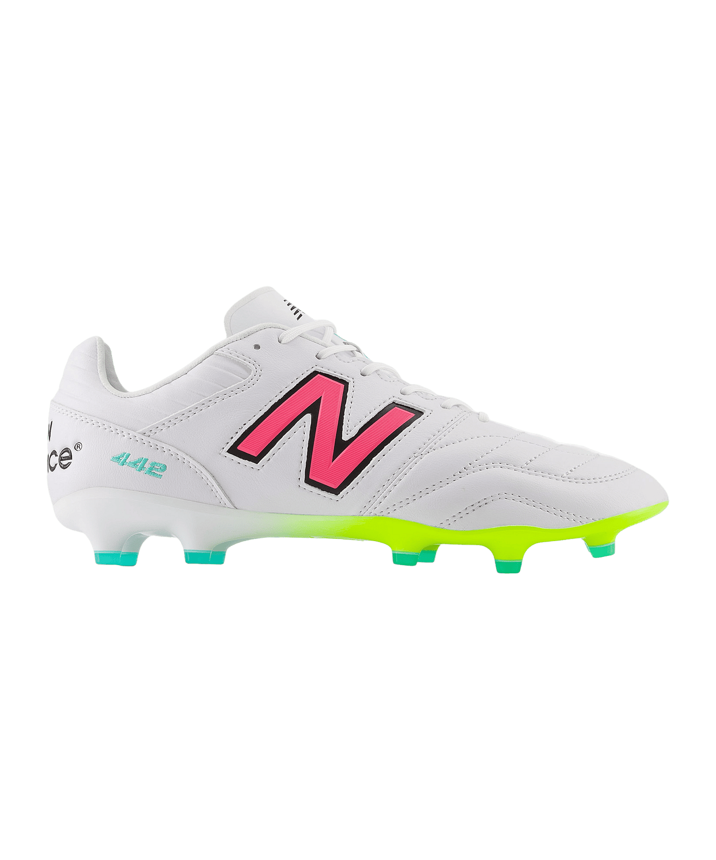 New Balance 442 Pro v2 FG United in FuelCell Weiss FMWH - weiss