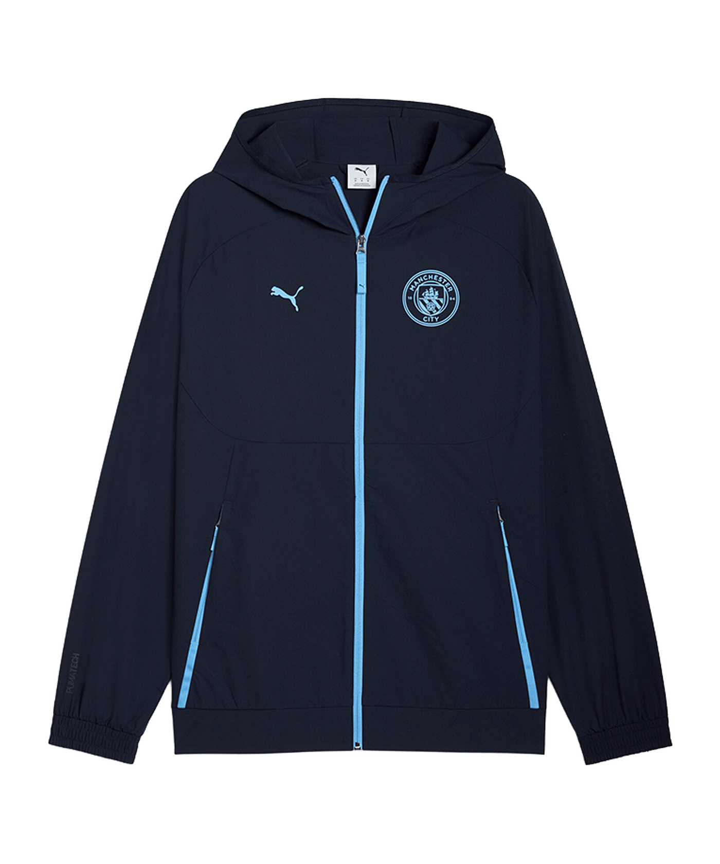 PUMA Manchester City Pumatech Woven Jacke Blau F06 - blau