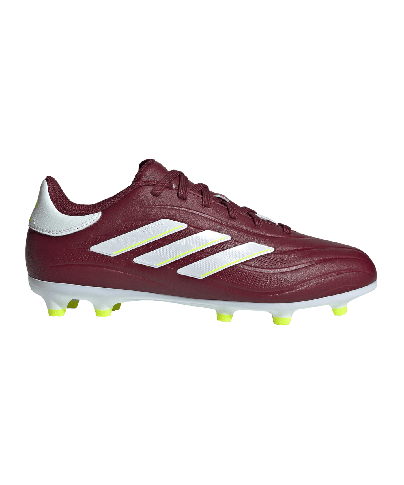 adidas COPA Pure 2 League FG Kids Energy Citrus Rot Weiss Gelb - rot