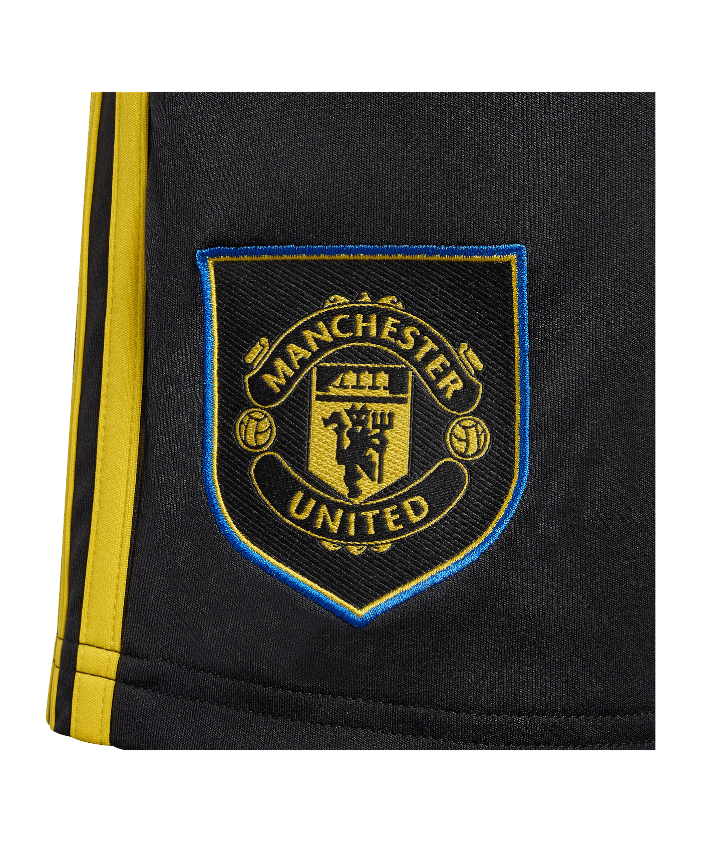 adidas Manchester United Short 3rd 2025/2026 Kids Schwarz - schwarz