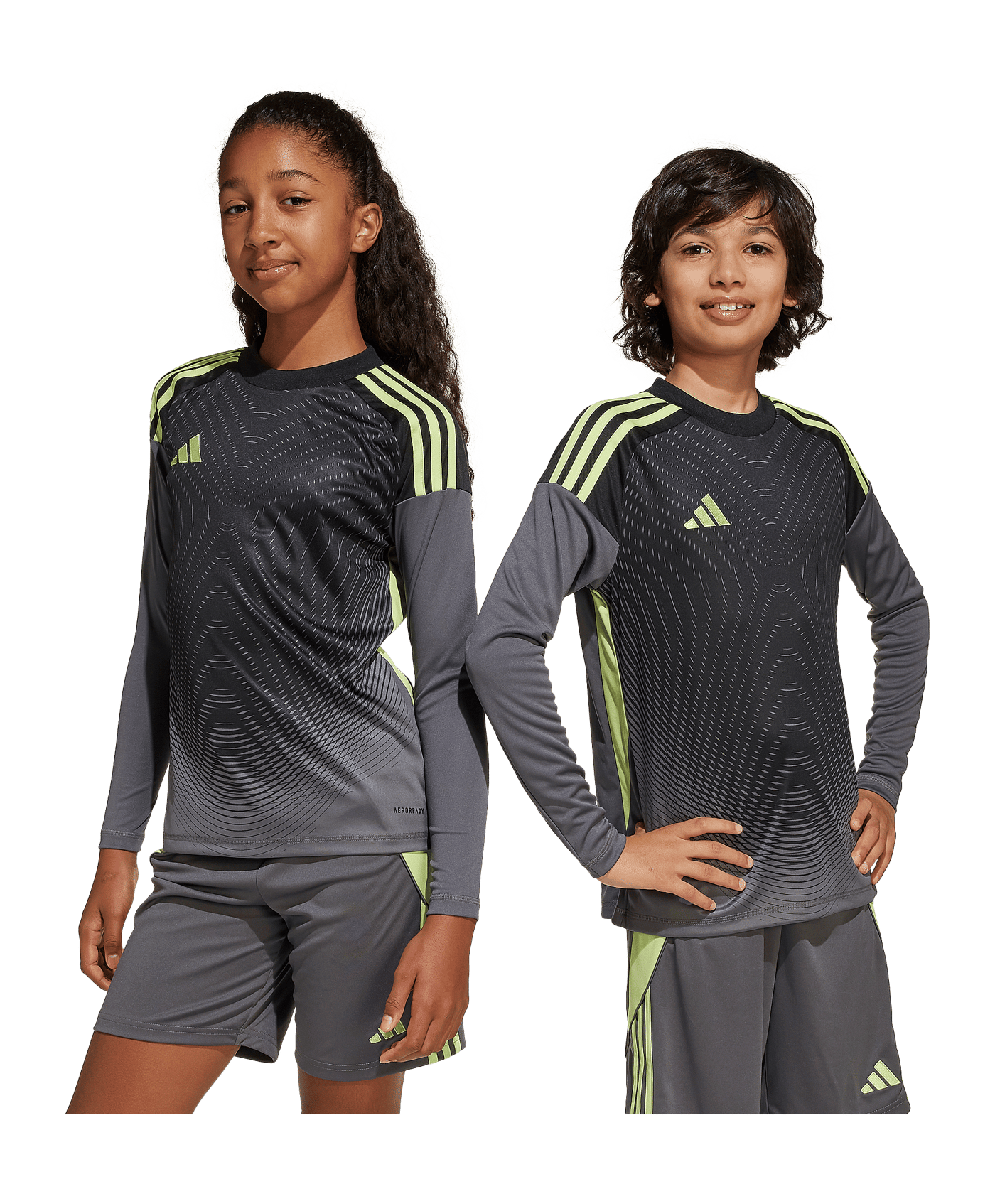 adidas Tiro 25 Competition Torwarttrikot Kids Grau - grau