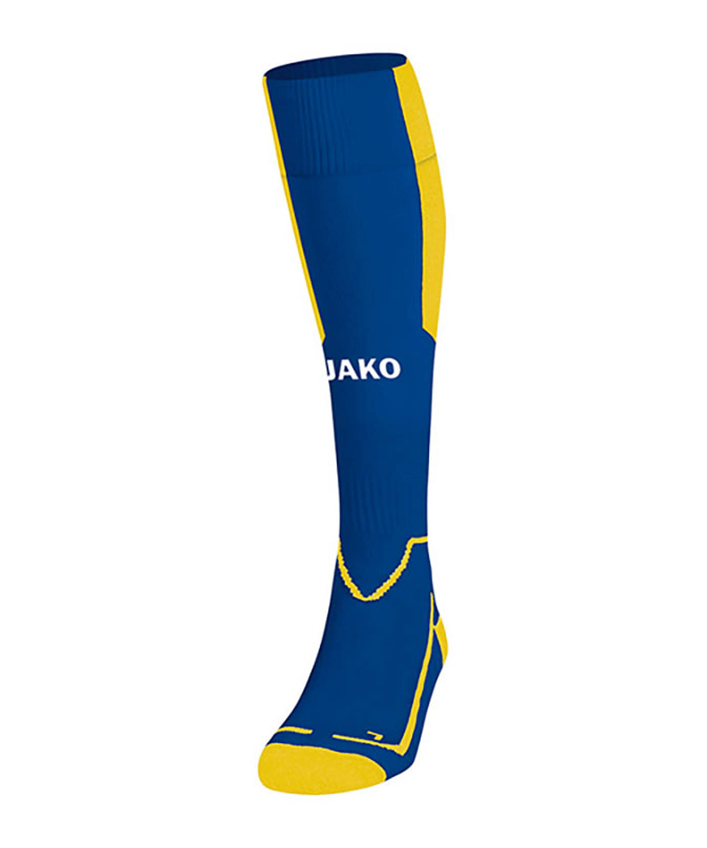 JAKO Lazio Stutzenstrumpf Blau Gelb F43 - blau