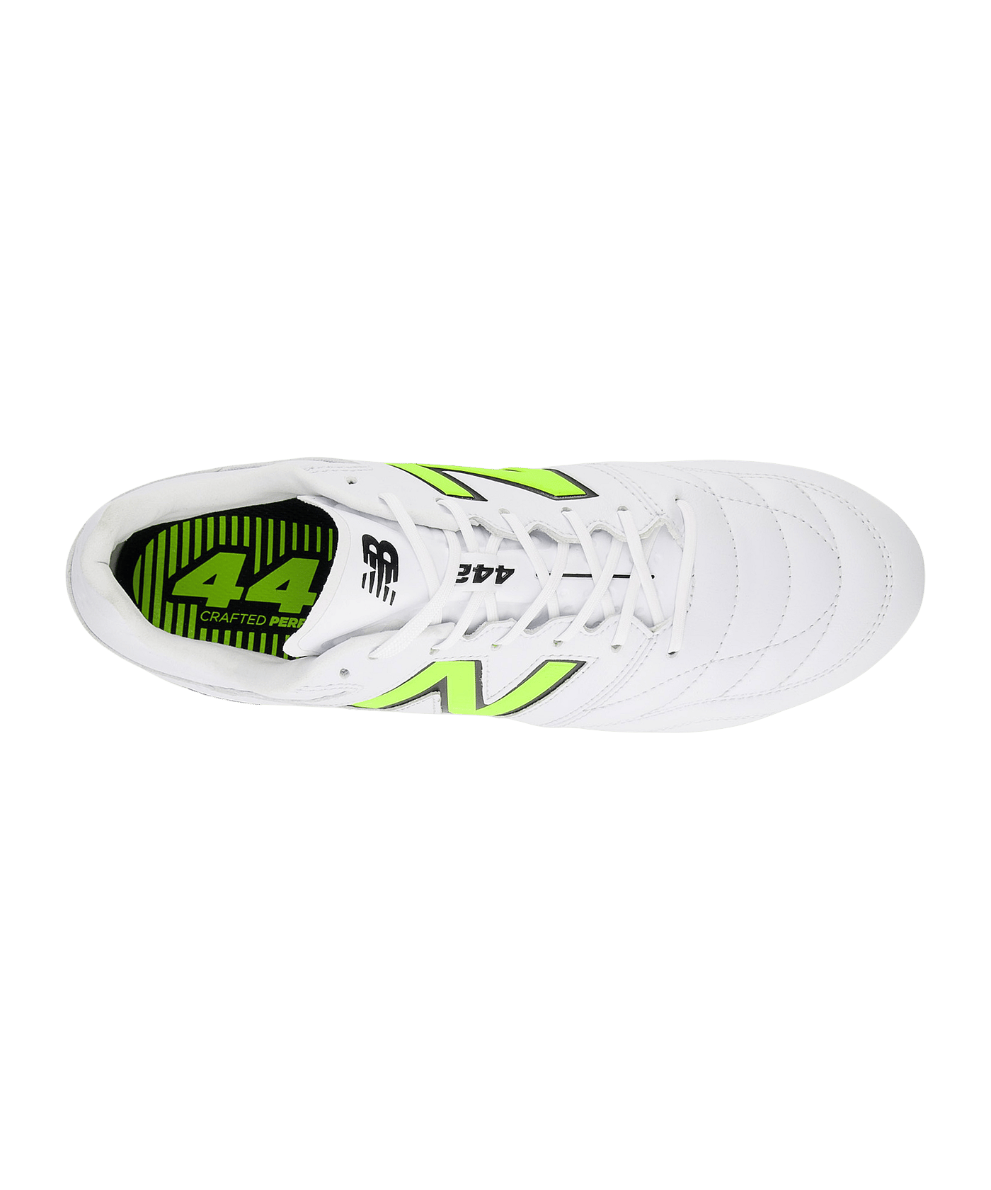 New Balance 442 Pro V2 FG Flash Point Weiß - weiss
