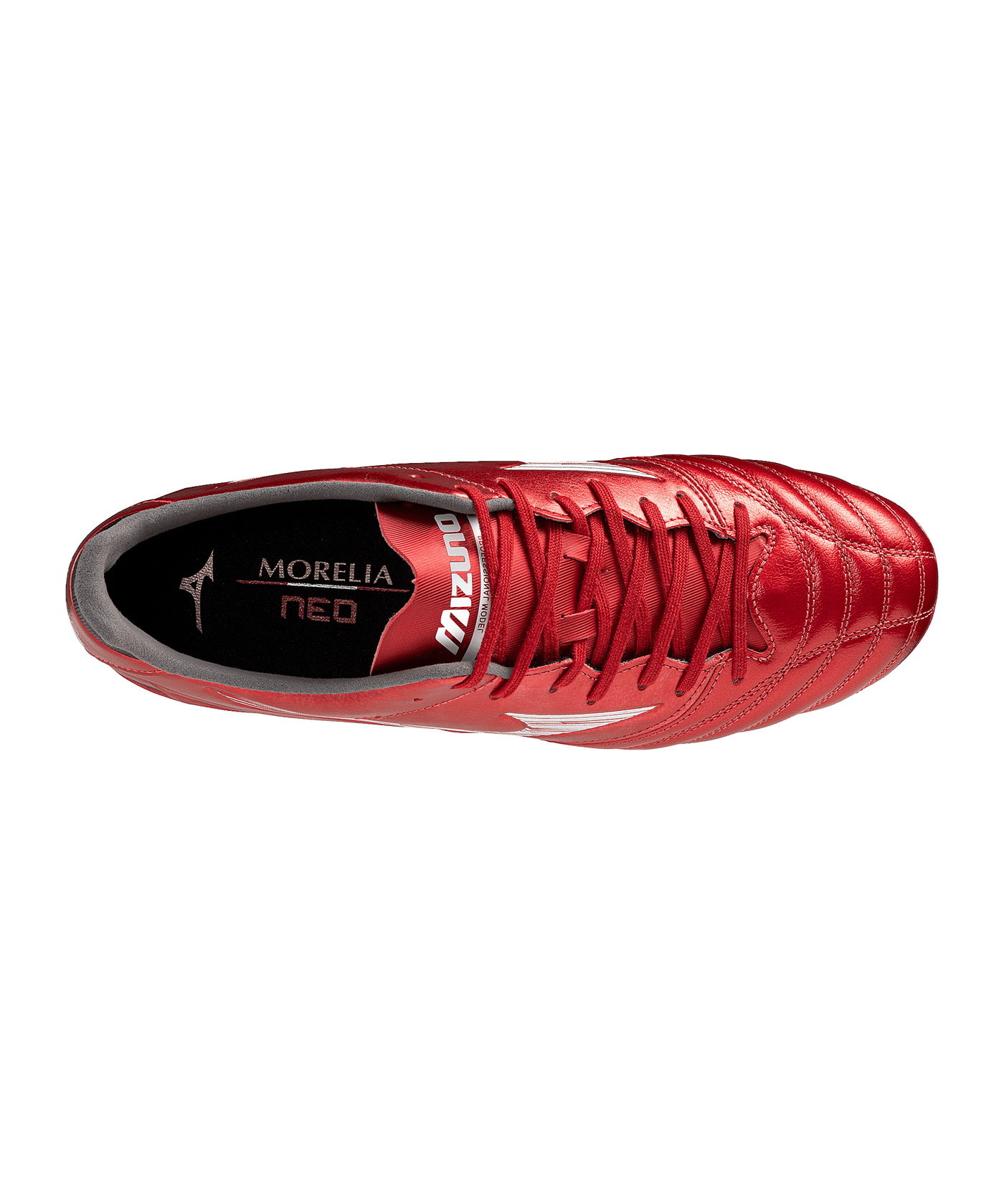 Mizuno Morelia Neo IV Pro FG Ruby Red 40th Anniversary Rot F60 - rot