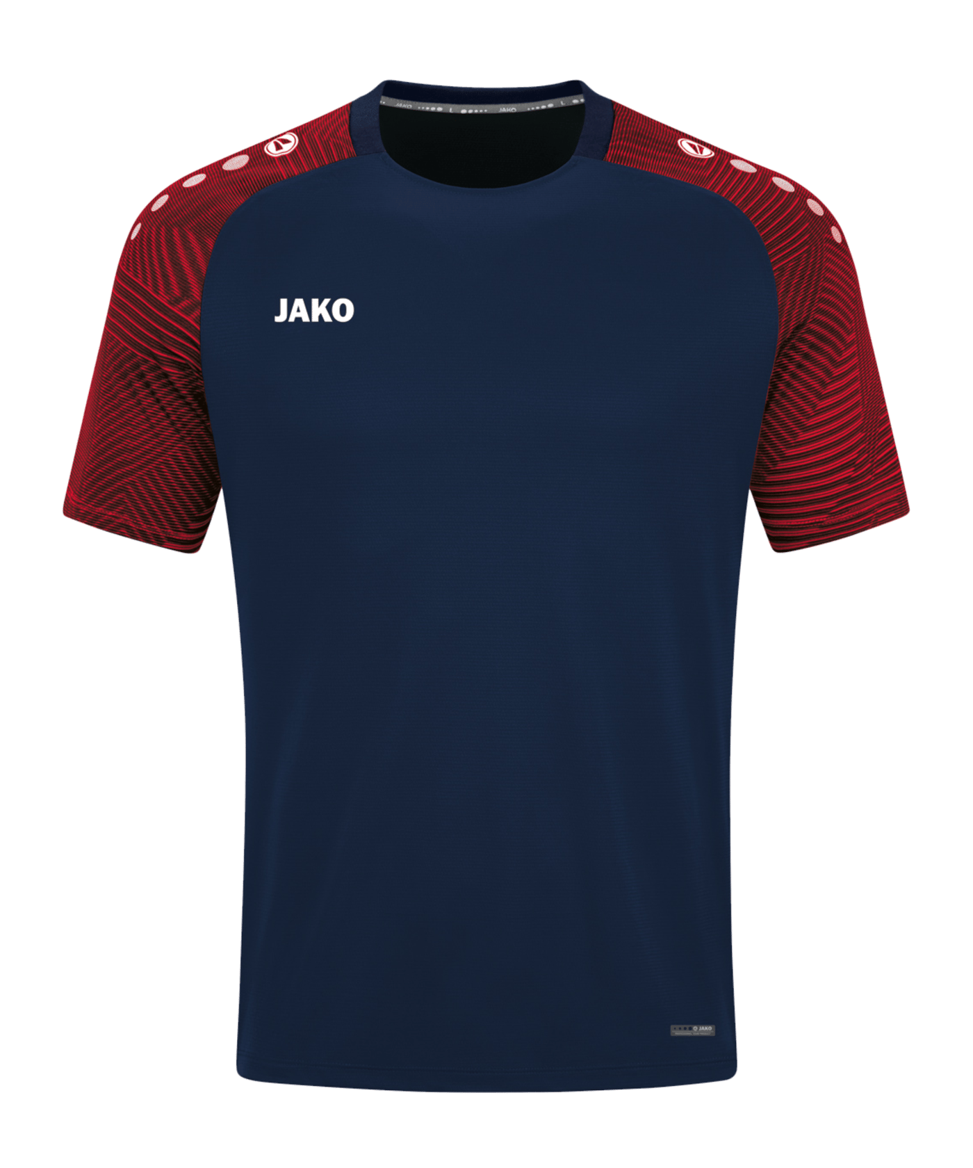 JAKO Performance T-Shirt Dunkelblau Rot F909 - blau