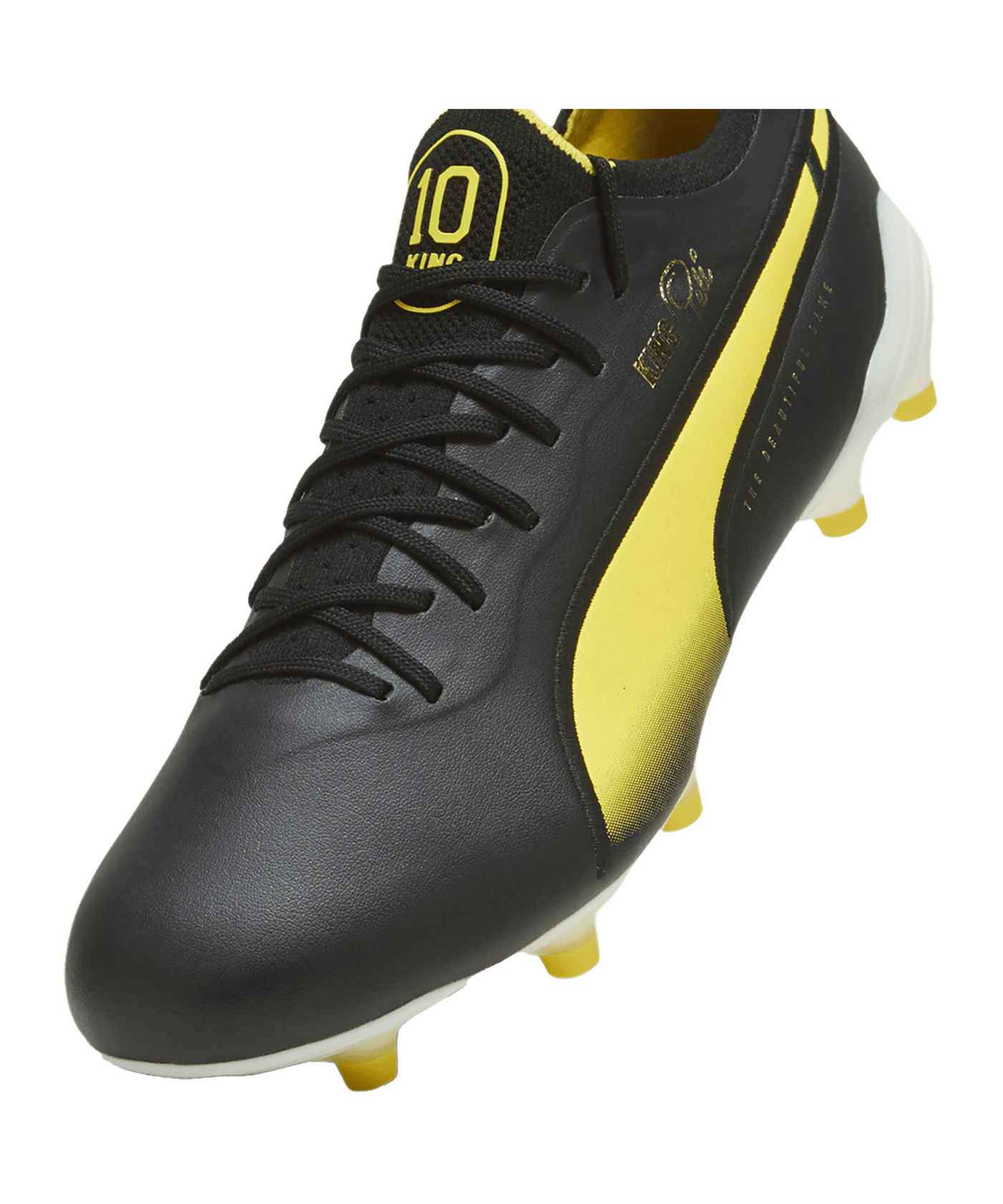 PUMA KING Ultimate Pelé FG/AG Schwarz Weiss F01 - schwarz