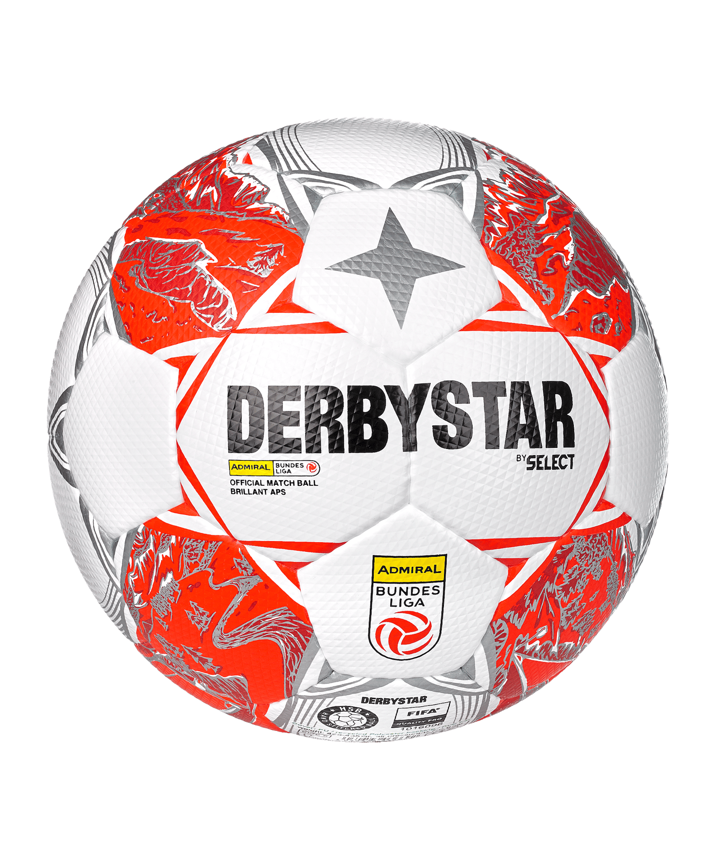 Derbystar Admiral Bundesliga Brillant APS v24 Spielball F024 - weiss