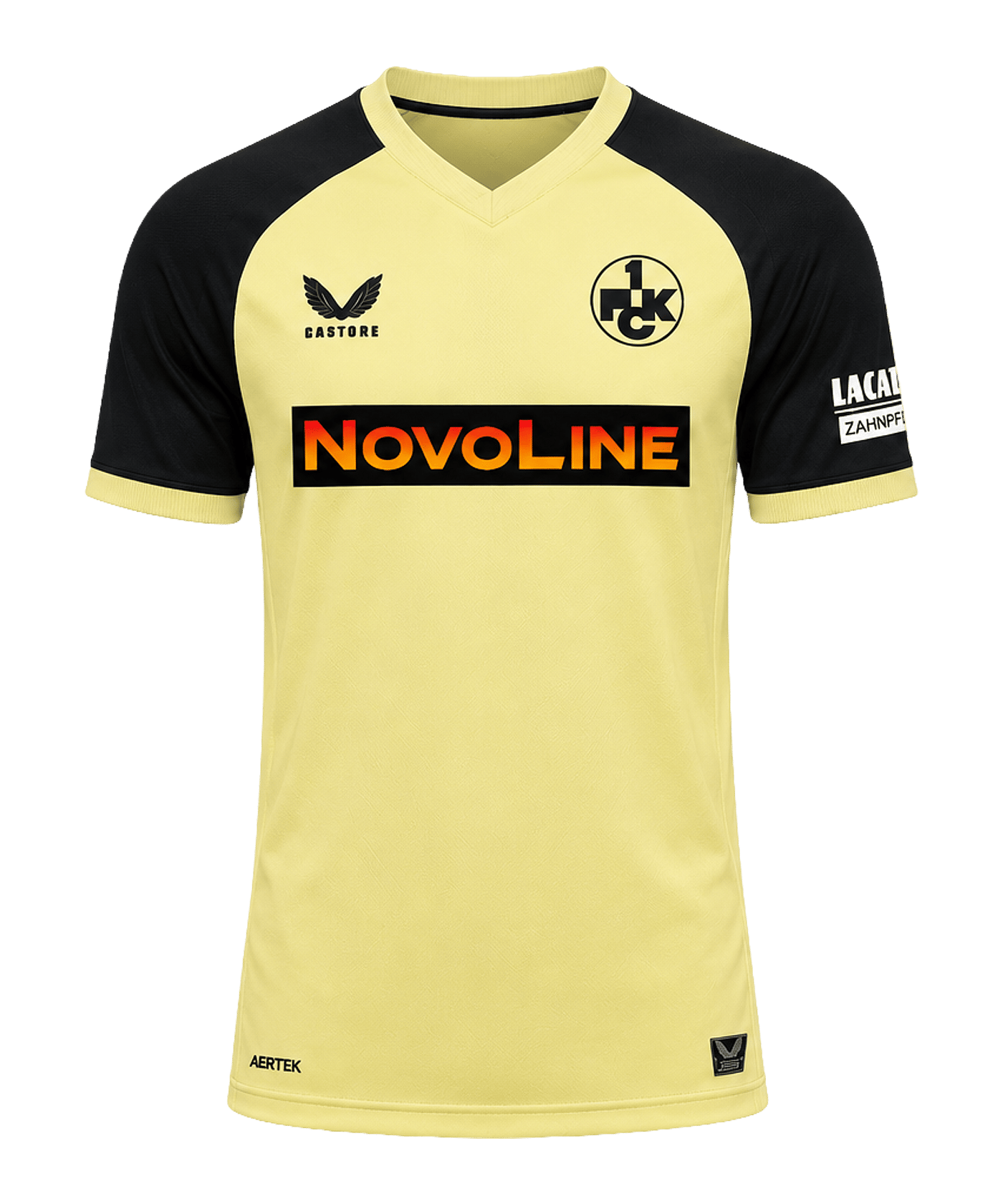 Castore 1. FC Kaiserslautern Trikot 3rd 2026/2027 Gelb - gelb