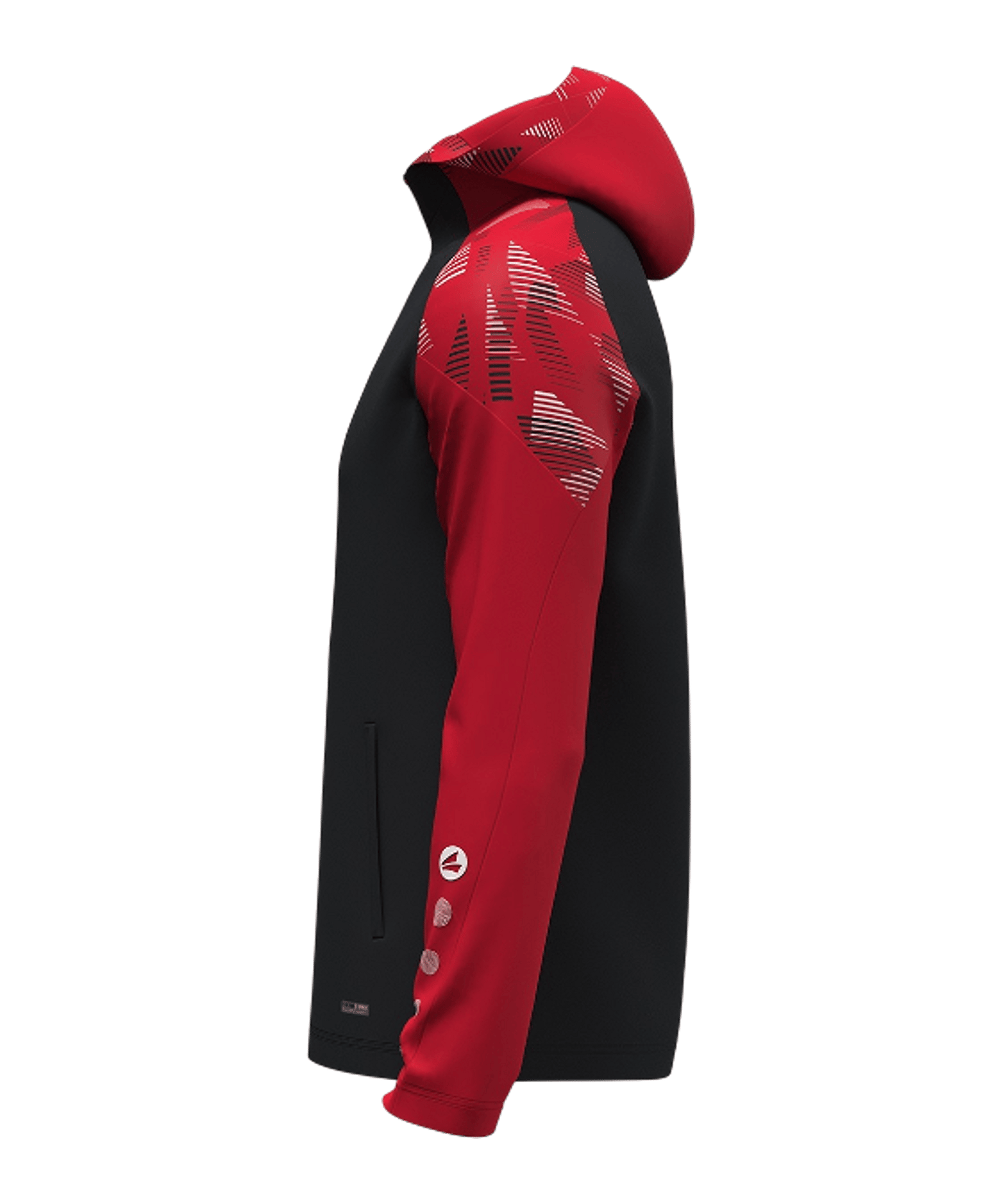 JAKO Sonic Kapuzenjacke Schwarz F812 - schwarz