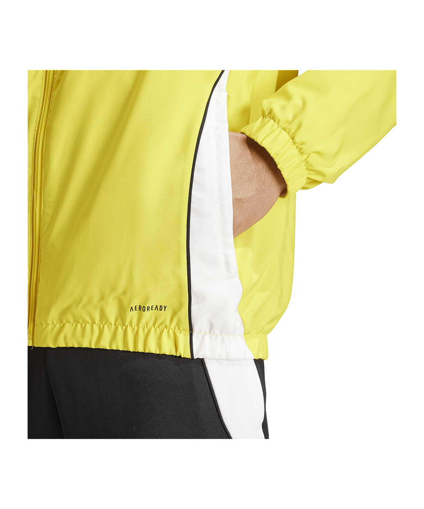 adidas Tiro 24 Windbreaker Gelb Weiss Schwarz | - gelb