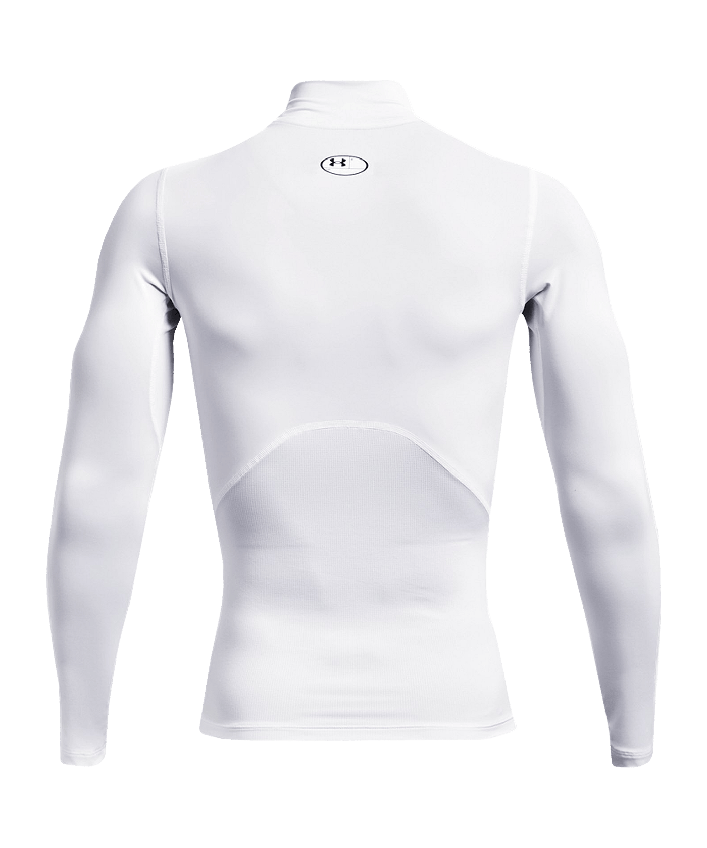Under Armour HG Compression Mock langarm F100 - weiss