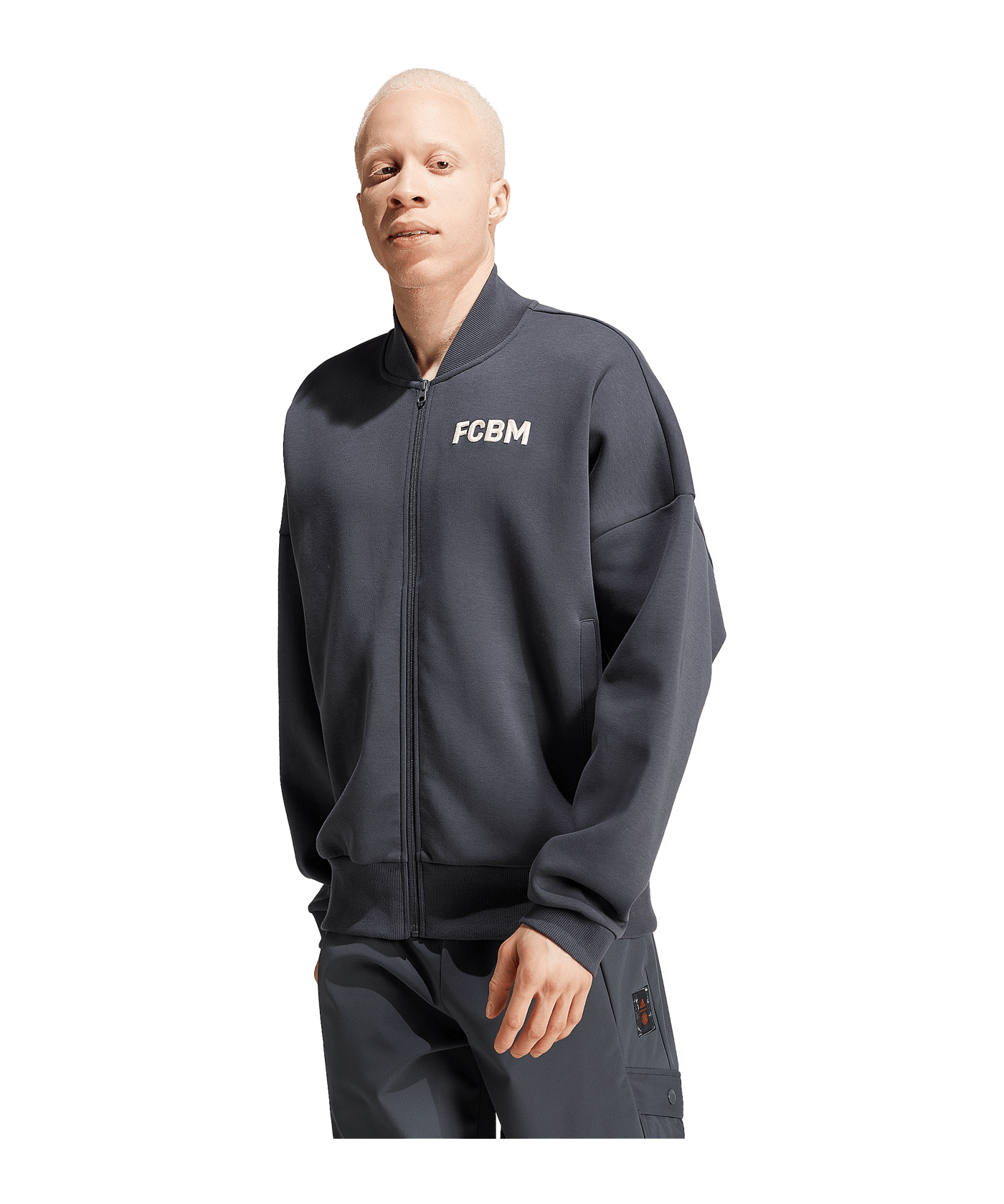 adidas FC Bayern München SZN Sweatshirt Grau - grau
