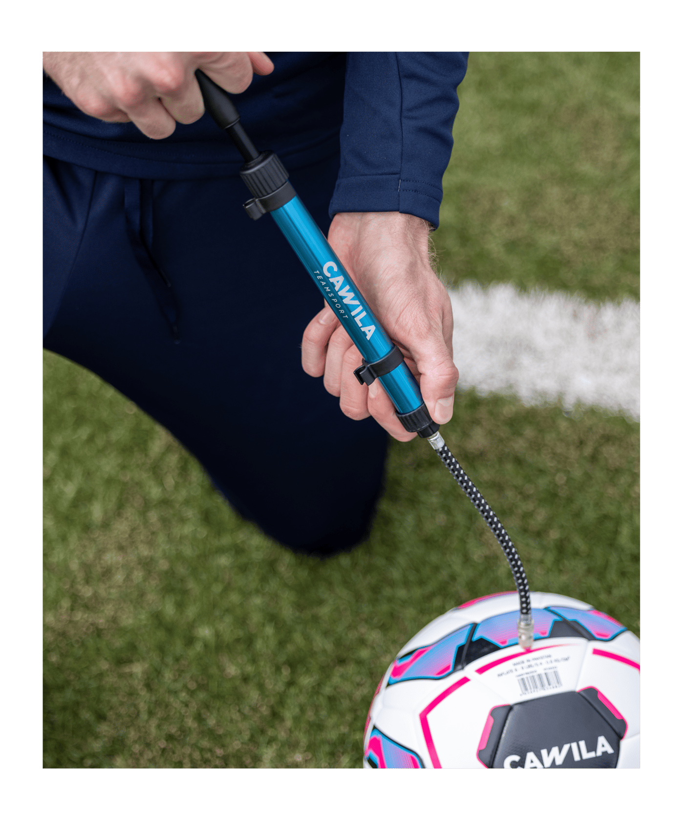 Cawila Aluminium Ballpumpe PRO - blau