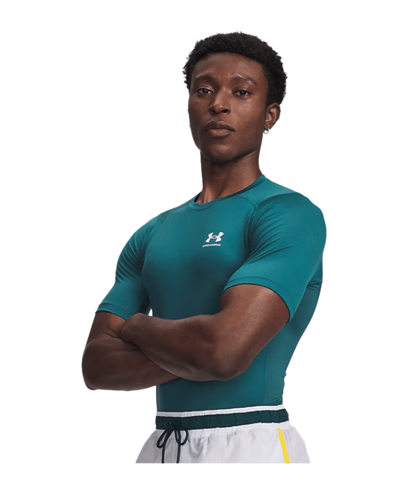 Under Armour HG Armour Comp Underwear Shirt Grün F338 - gruen