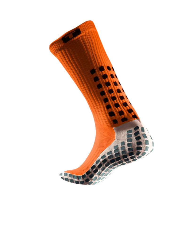 TruSox Socken Mid Calf Thin | orange schwarz - orange