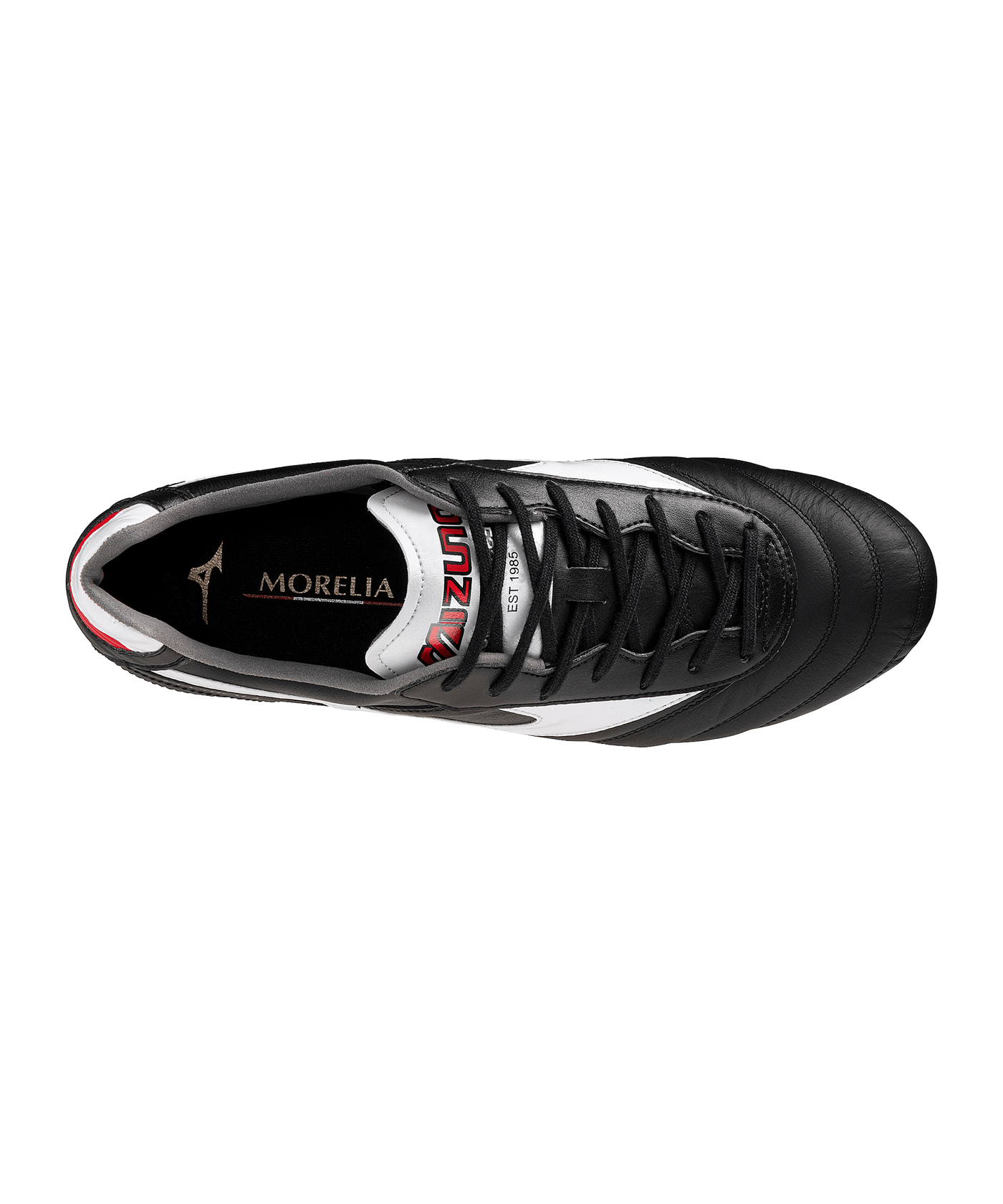 Mizuno Morelia II Elite FG Schwarz F01 - schwarz