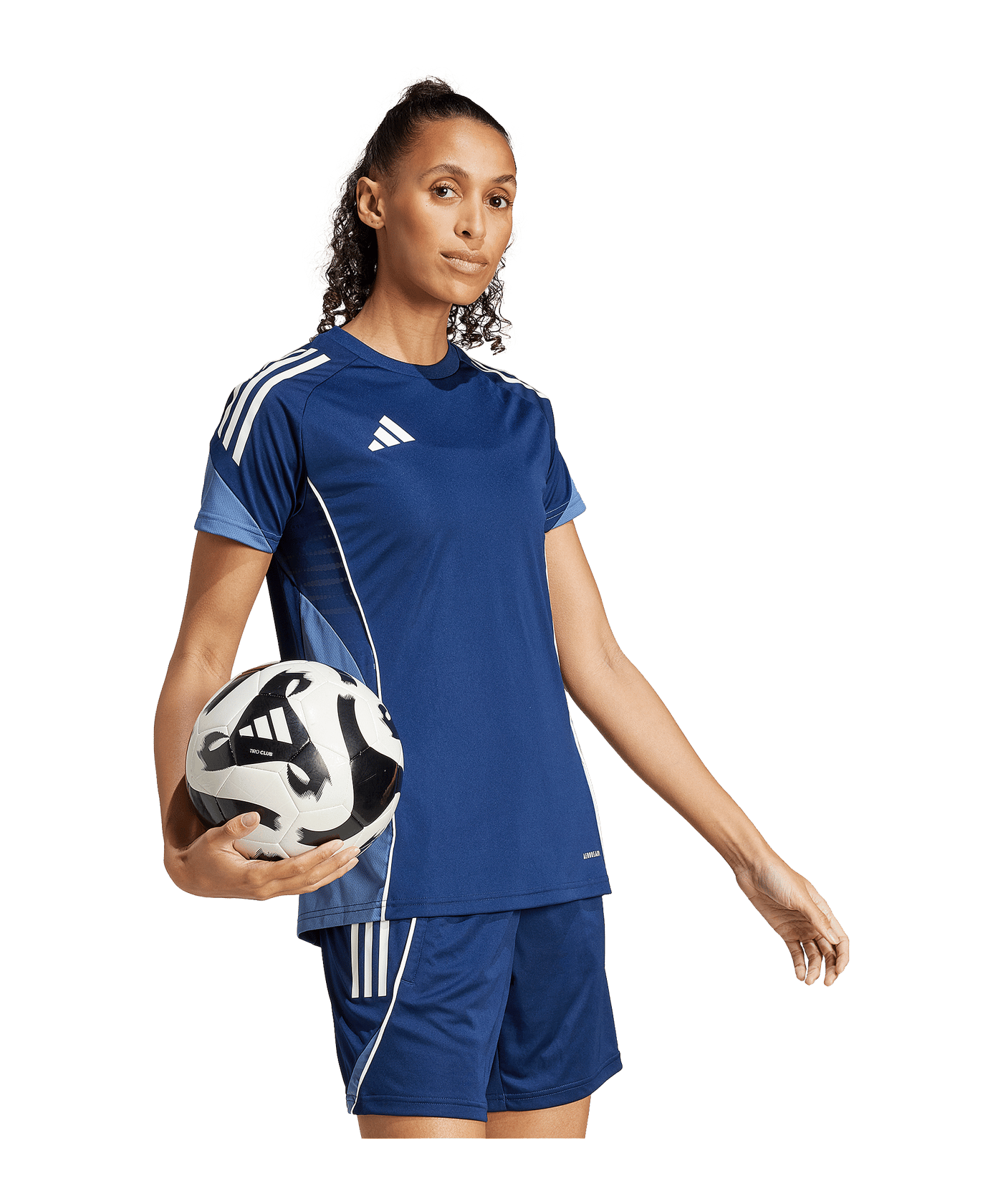adidas Tiro 25 Competition Trainingsshirt Damen Blau - blau