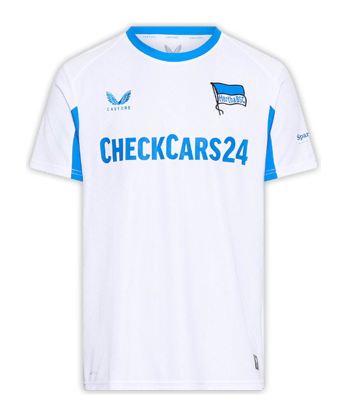 Castore Hertha BSC Berlin Auth. Trikot Auswärts 2025/2026 Weiß - weiss