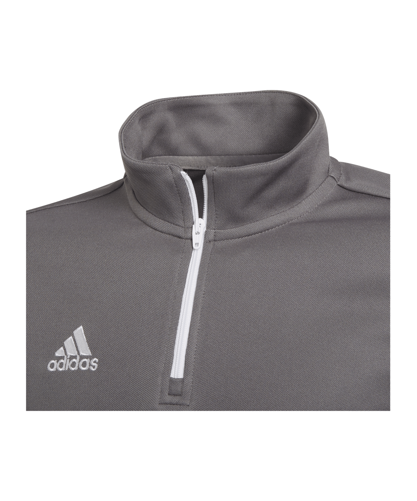 adidas Entrada 22 HalfZip Sweatshirt Kids Grau - grau