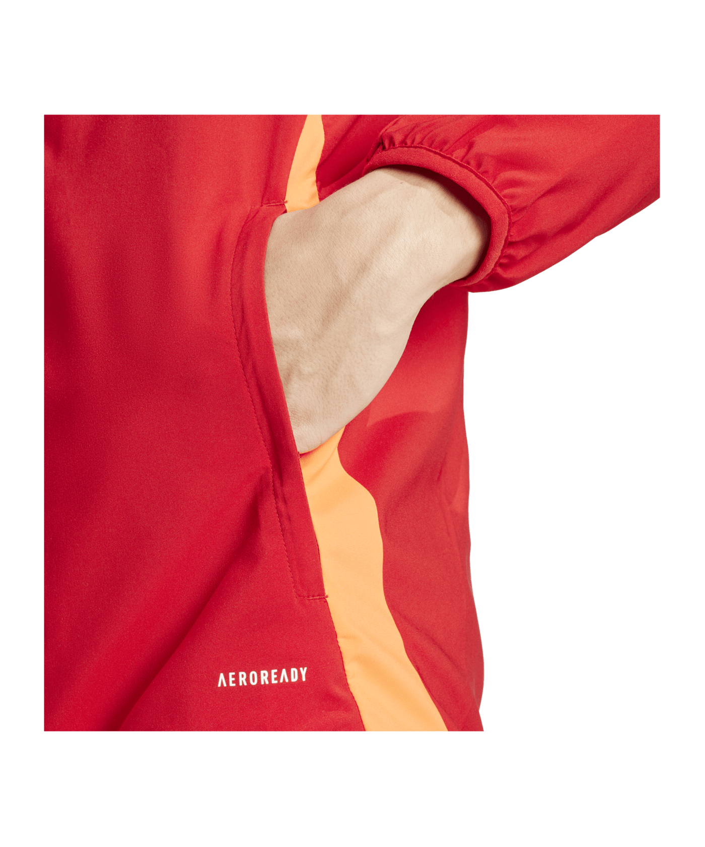 adidas Tiro 24 Competition Präsentationsjacke Rot - rot