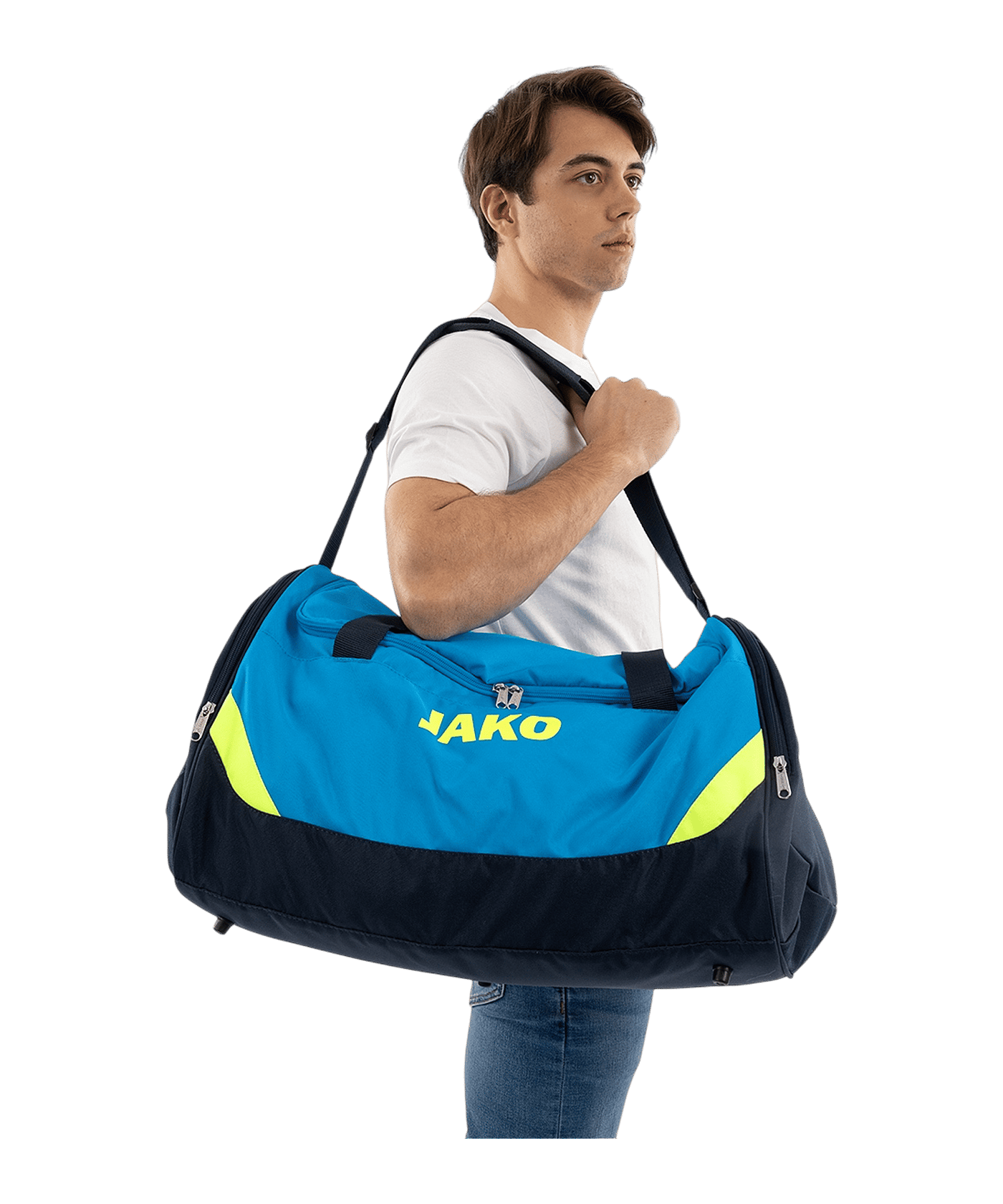 JAKO Iconic Gr. S Tasche Blau F444 | - blau